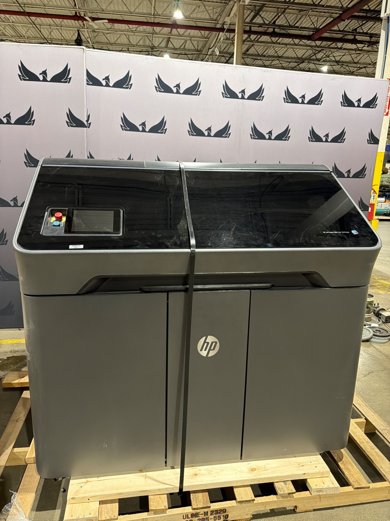 HP Jet Fusion 580 Color 3D Printer Used 5