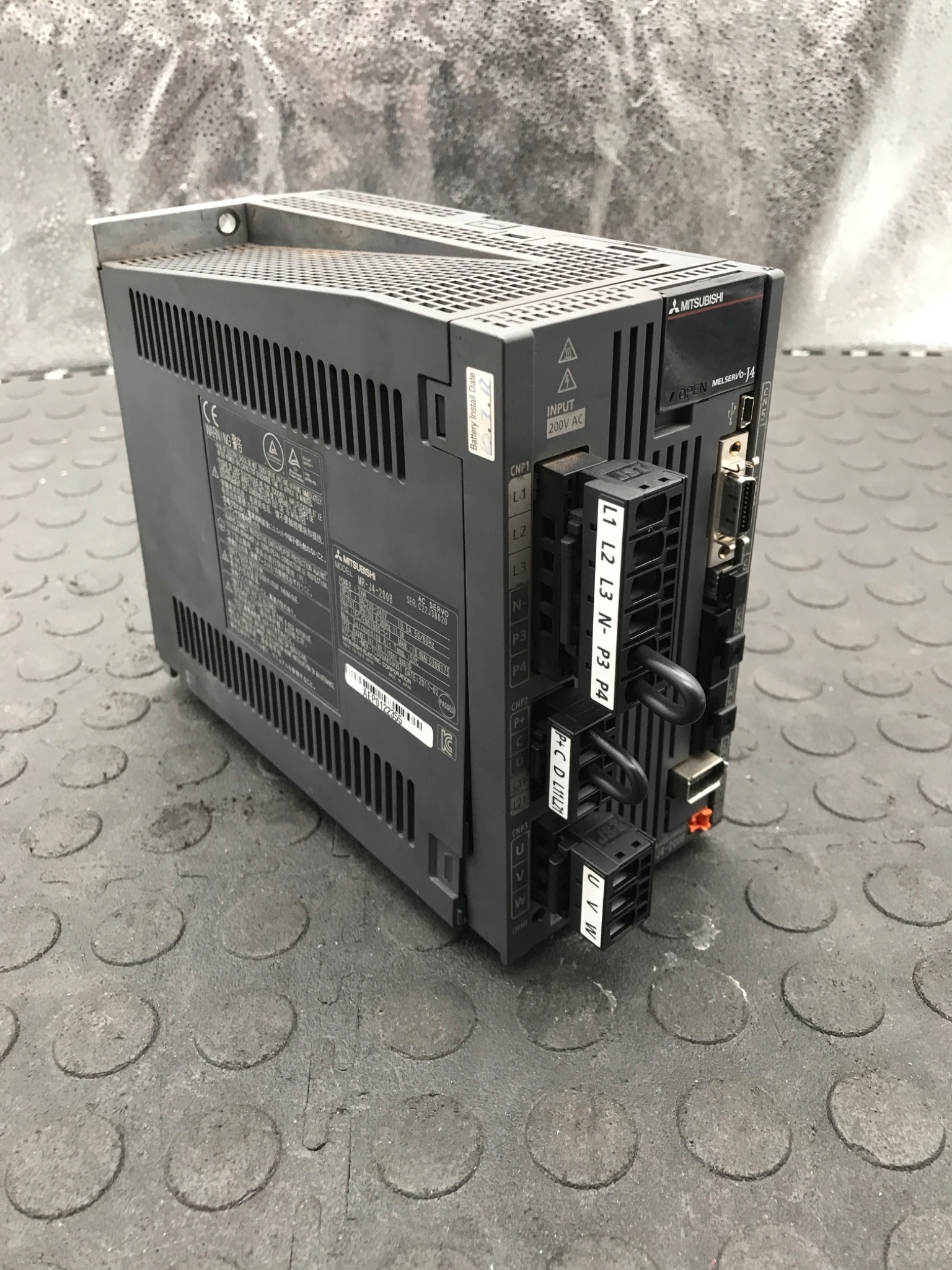 MITSUBISHI ELECTRIC MR‑J4‑200B AC Servo Amplifier USED 1