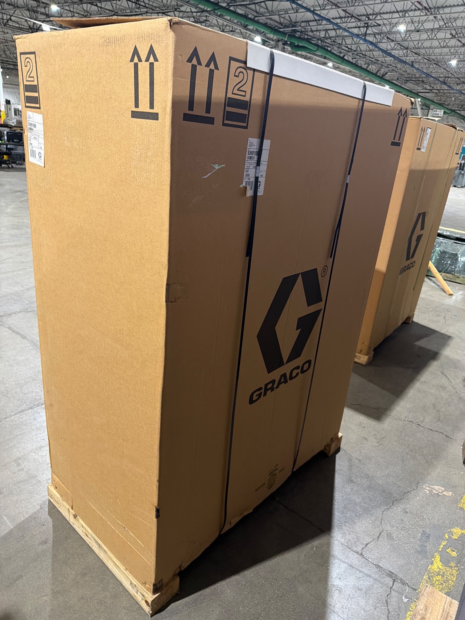 NEW 2021 GRACO CHECK MATE D200 BULK UNLOADER 3