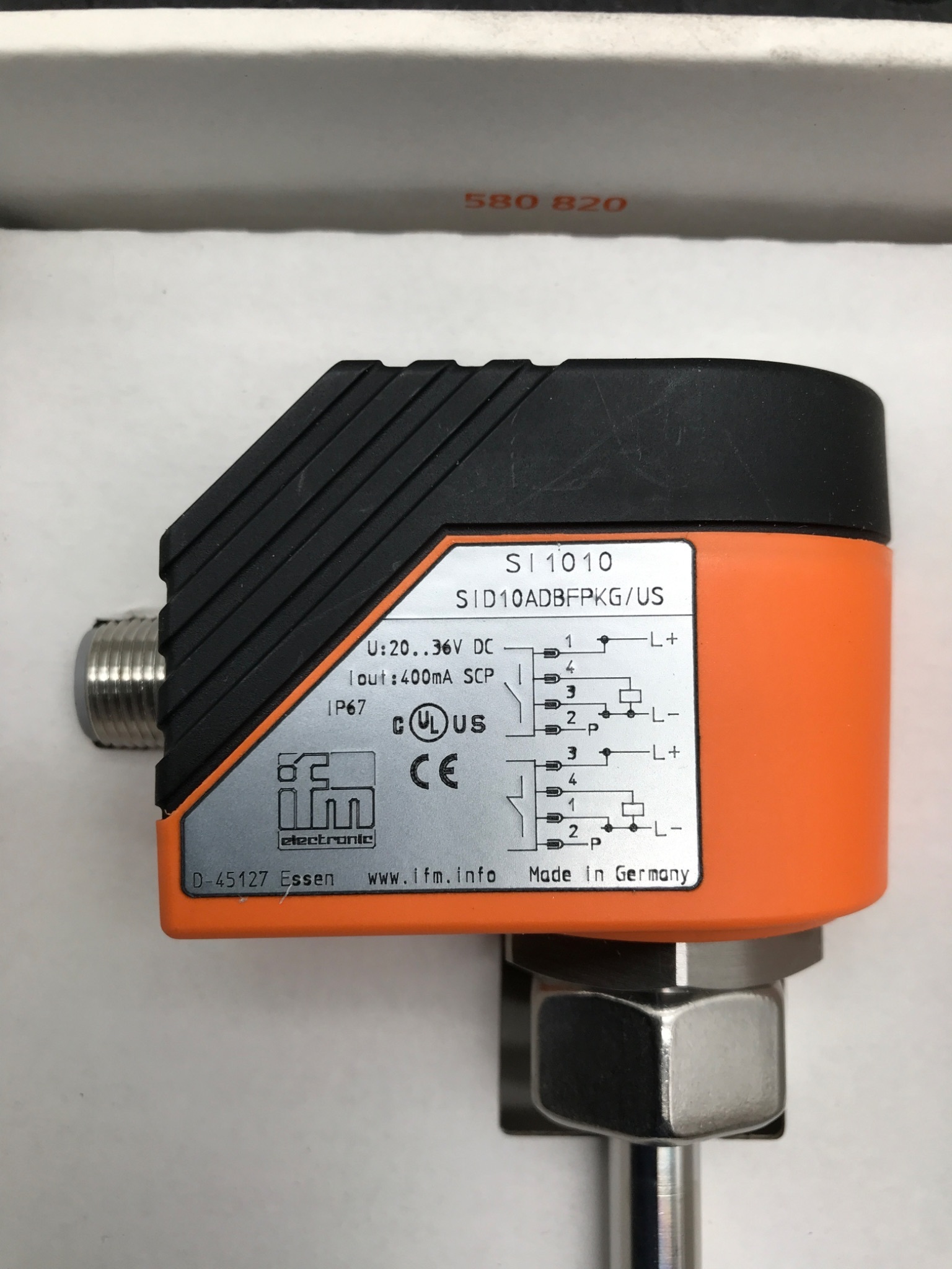 IFM SI1010 Efector300 Flow Monitor NEW 2