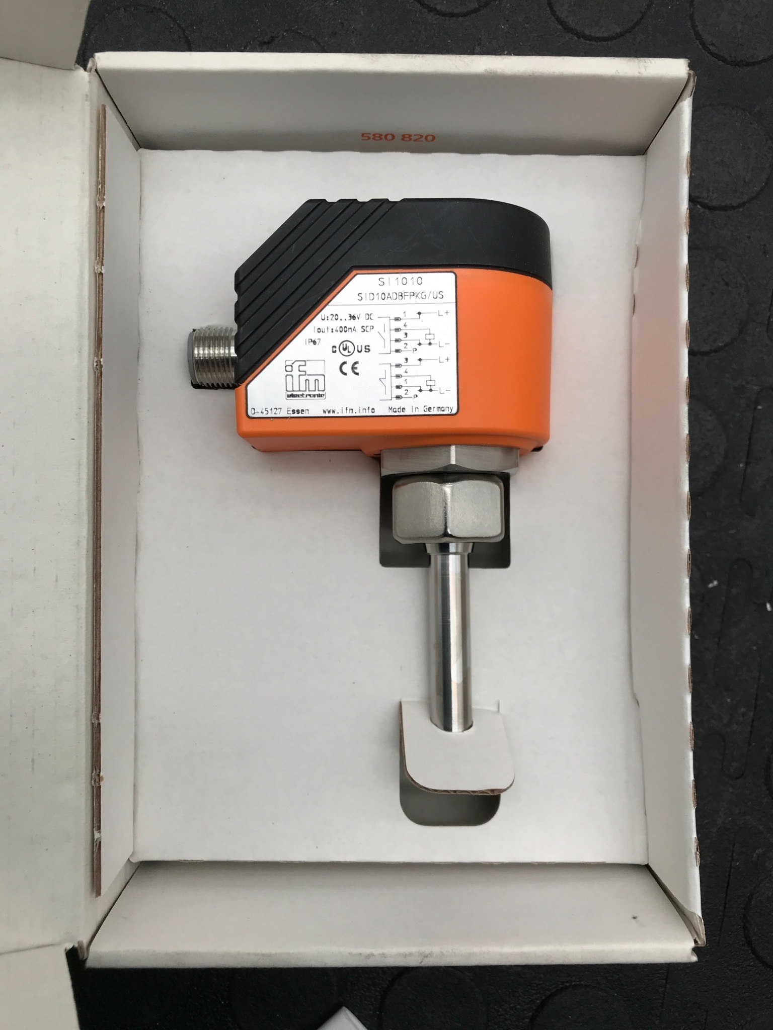 IFM SI1010 Efector300 Flow Monitor NEW 3
