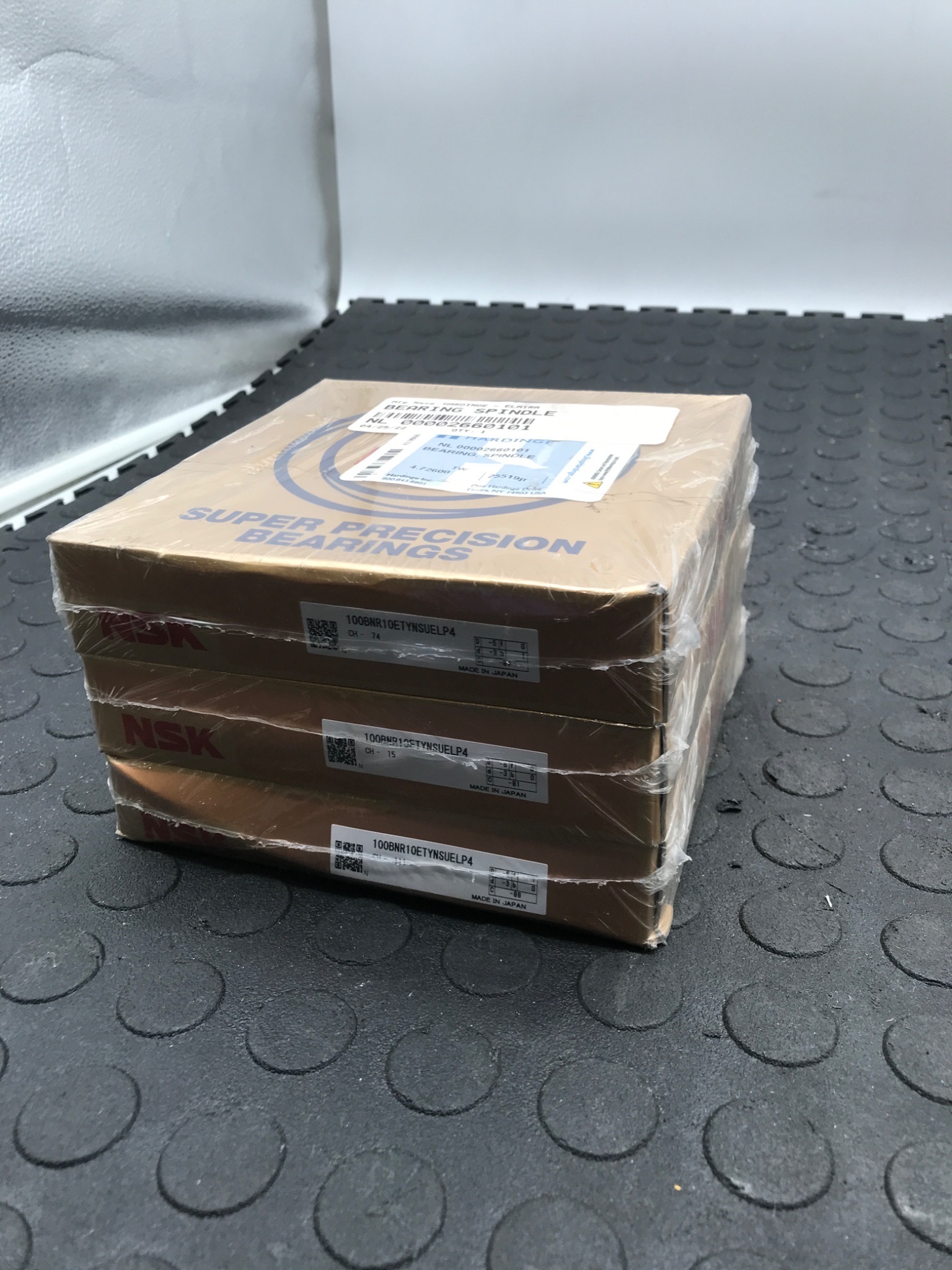 NSK 100BNR10ETYNSUELP4 Ultra High-Speed Angular Contact Bearing NEW (3‑Pack) 0