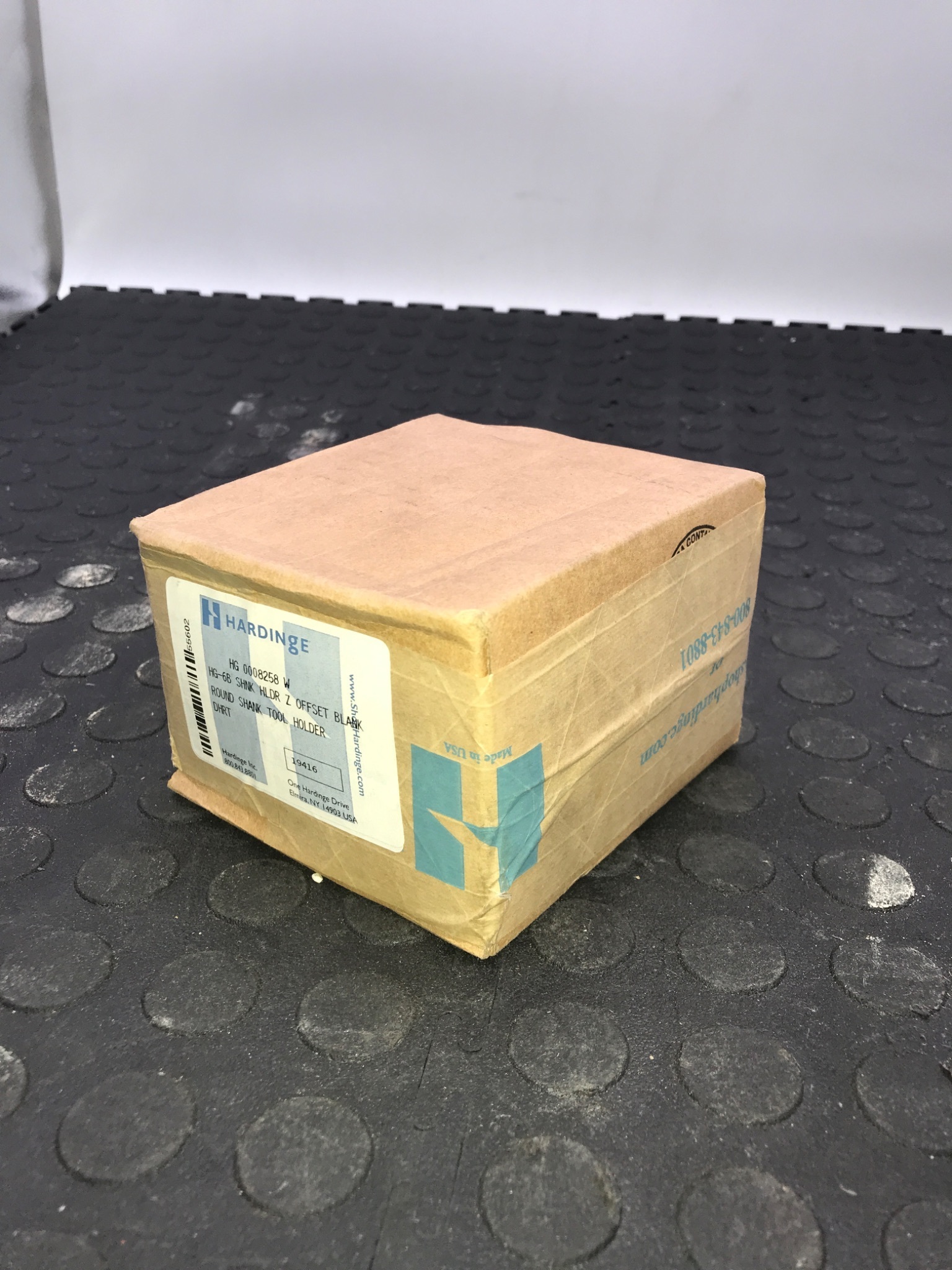 HARDINGE HG 0008258 W HG‑6B Round Shank Tool Holder NEW 1