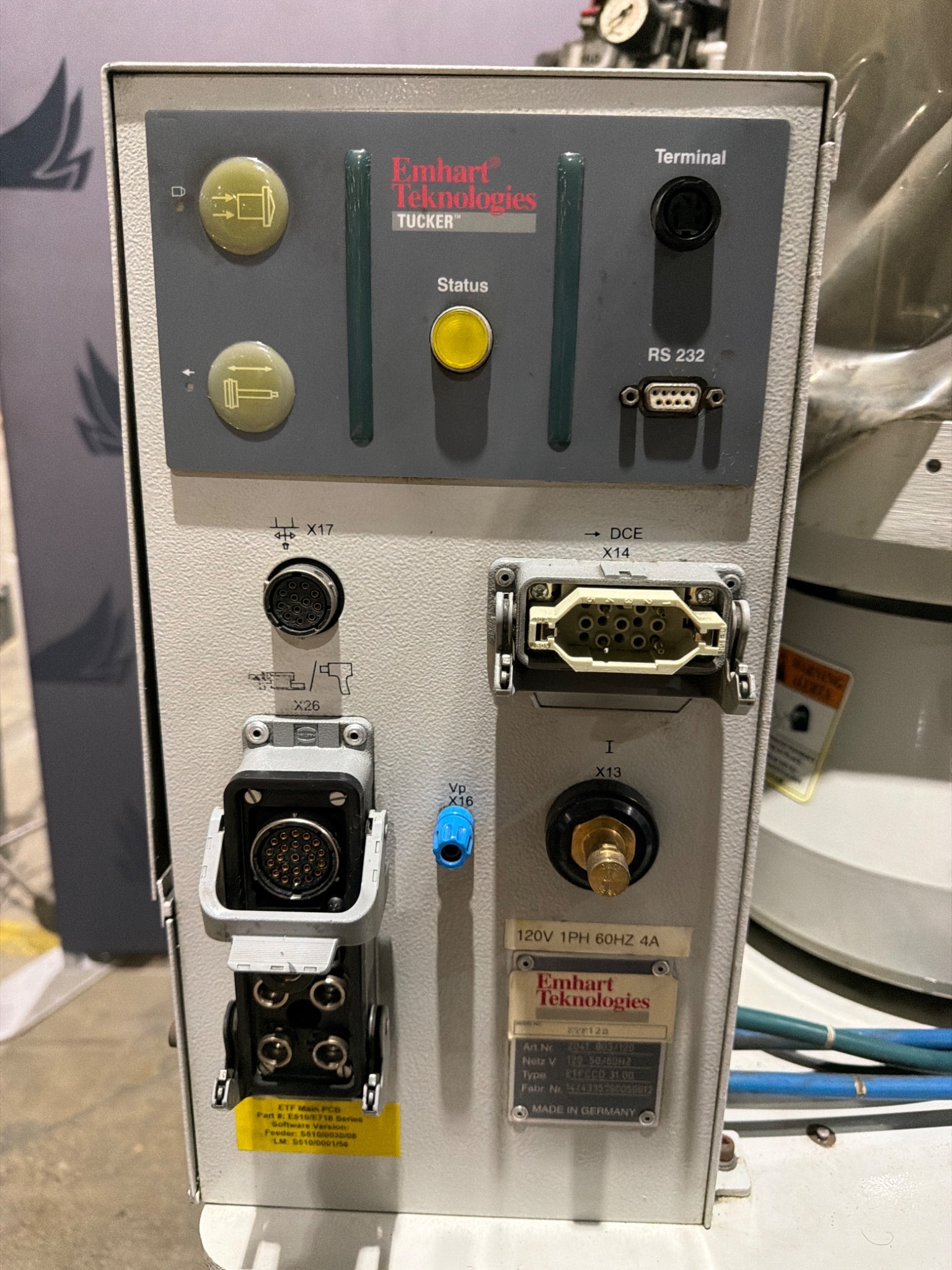 EMHART TEKNOLOGIES ETF12B Stud Welder USED 4