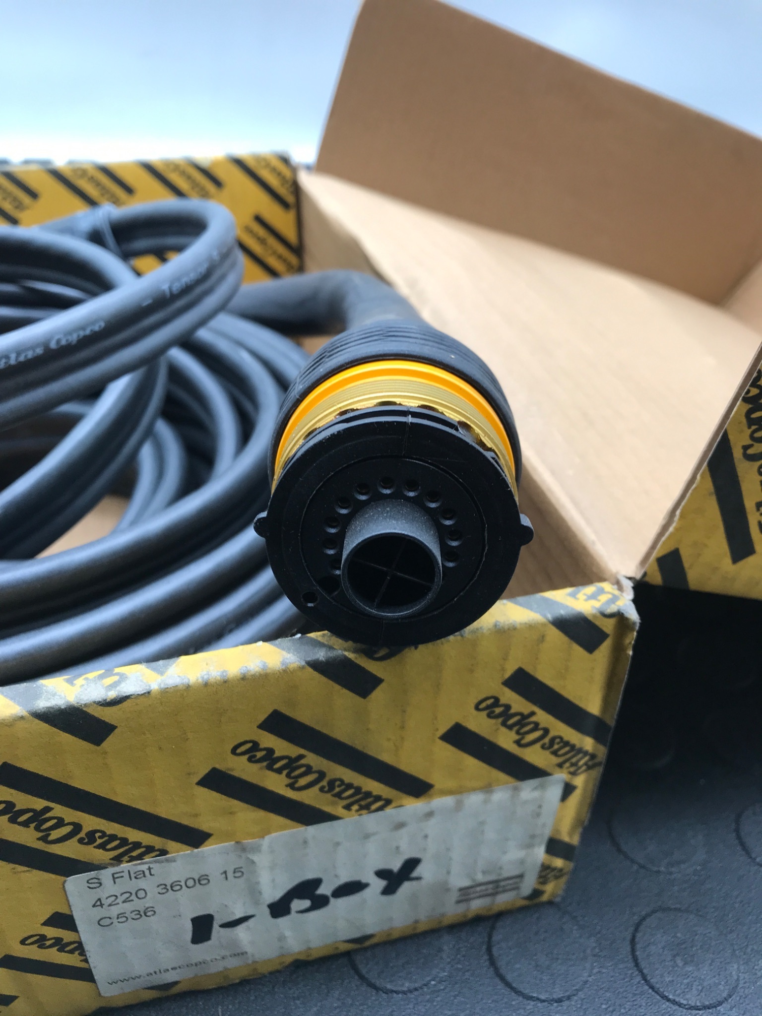 ATLAS COPCO 4220360615 Tensor S/DS Series Tool Cable (15m) NEW 4