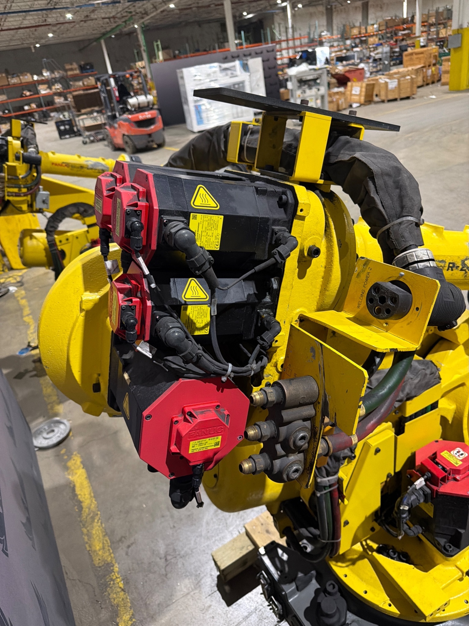 FANUC R-2000iB/210F Complete w/ R-30iB Controls USED 12