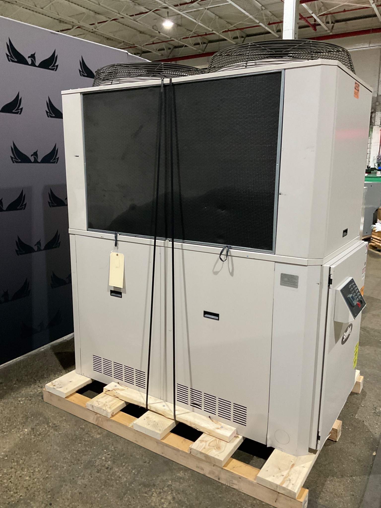 STERLING SMCA15 AIR-COOLED INDUSTRIAL PROCESS CHILLER; USED 0