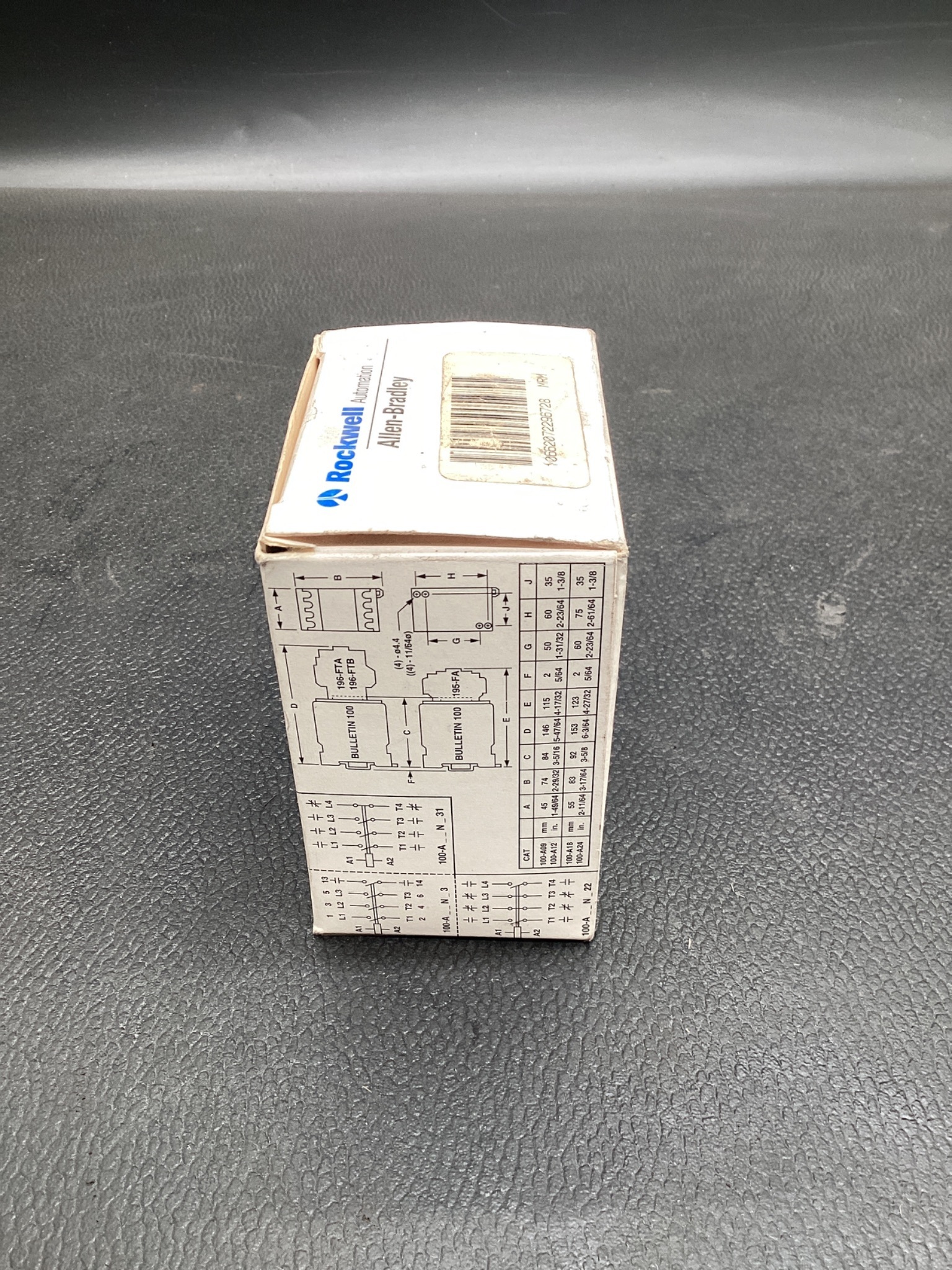 ALLEN BRADLEY 100‑A18ND3 AC Contactor NEW 2