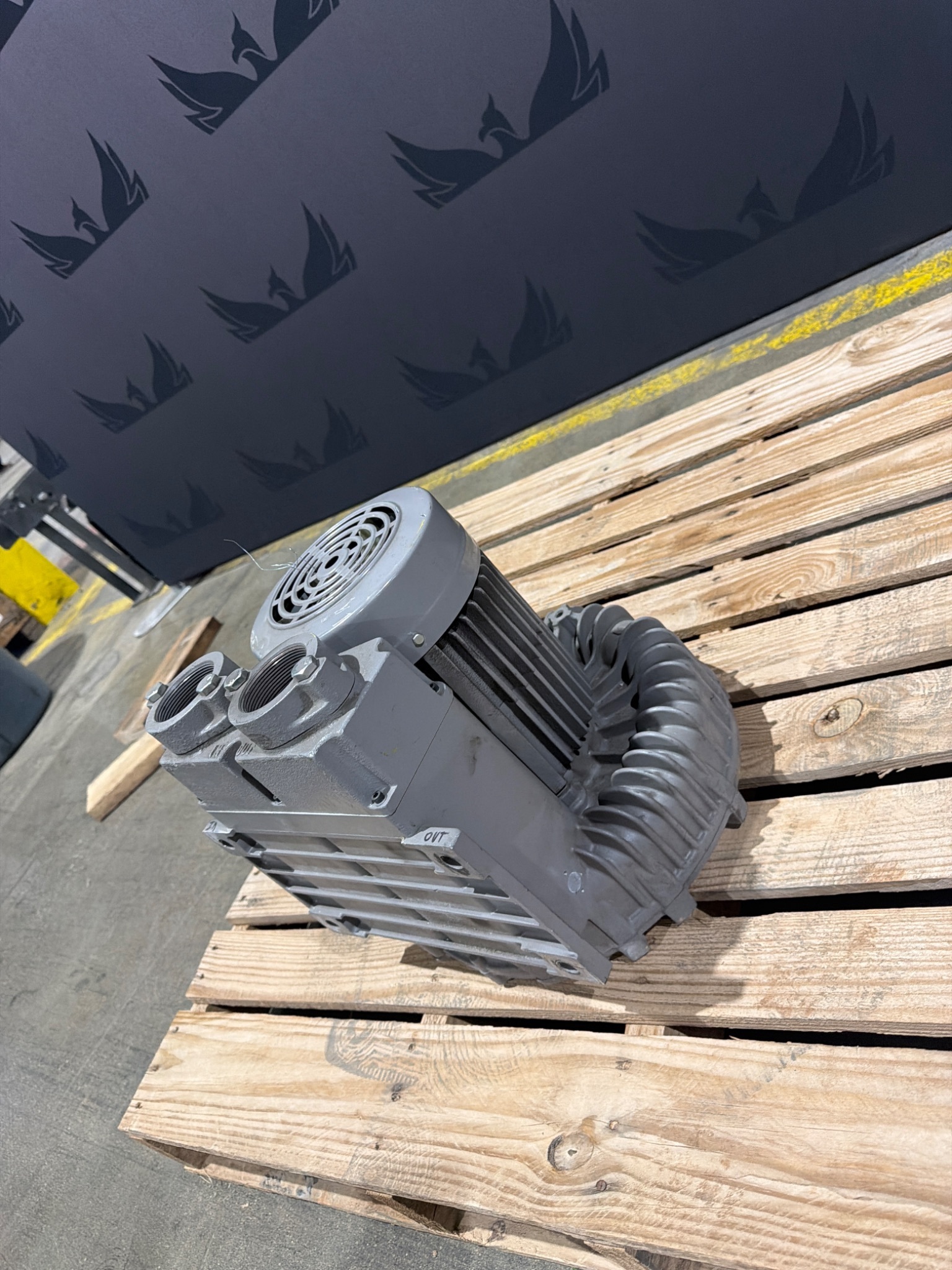 FUJI ELECTRIC VFC600A‑7W 4.5HP Regenerative Blower; USED 2