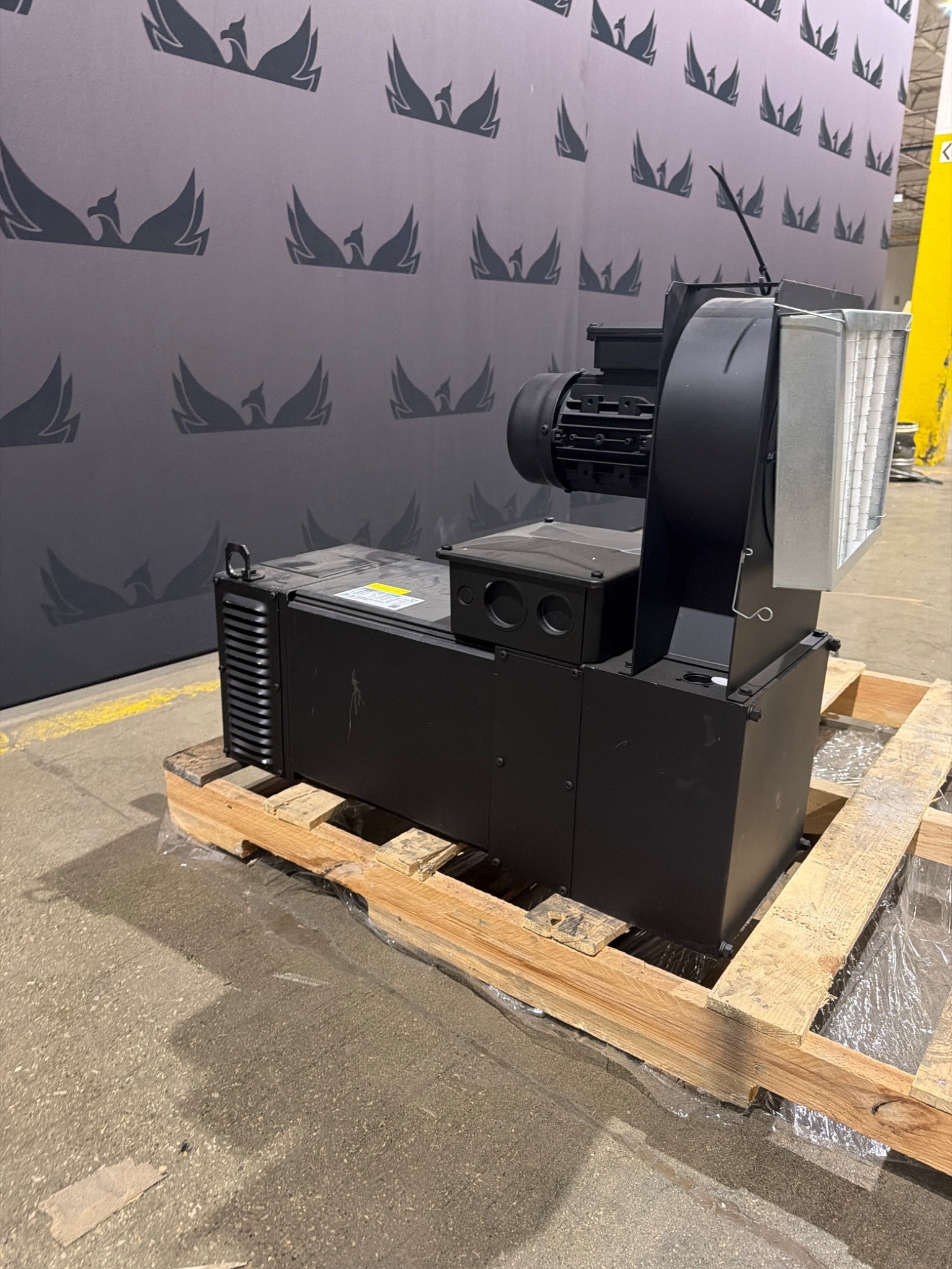 2021 OEMER HQLA‑132X 46KW 3‑Phase Asynchronous Motor Assembly; NEW 0
