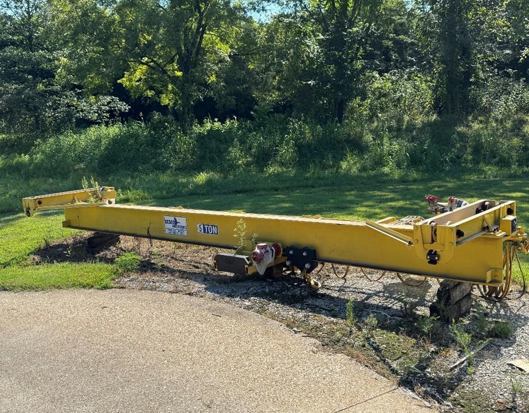5 TON UESCO ZX34-3SNM4KLH1 UNDERHUNG OVERHEAD CRANE USED 0