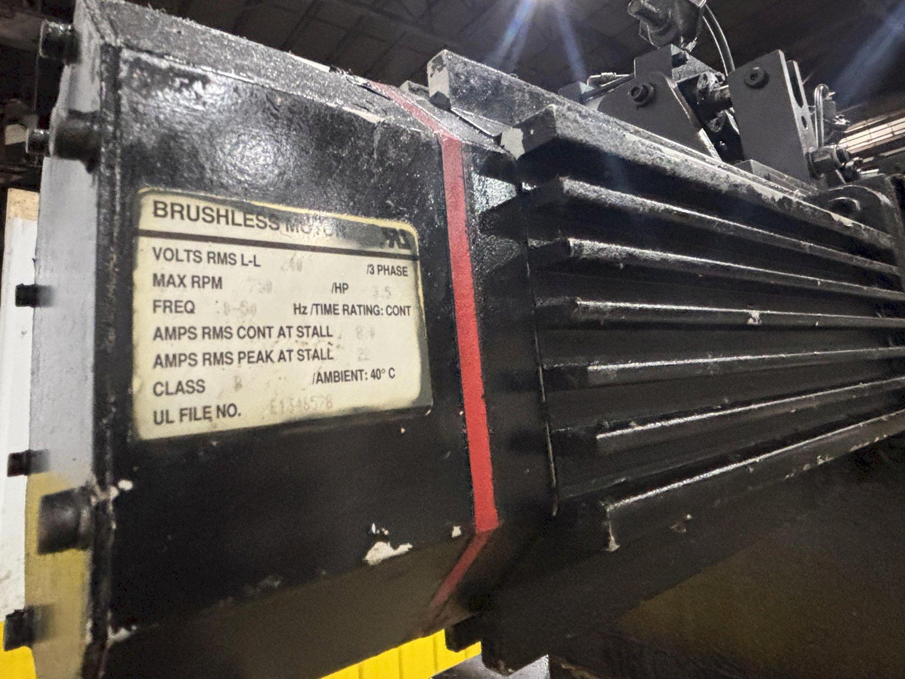 18" X .187 CWP MODEL #SMX18H SERVO COIL FEEDER & SERVOMASTER 3 CONTROL USED 11