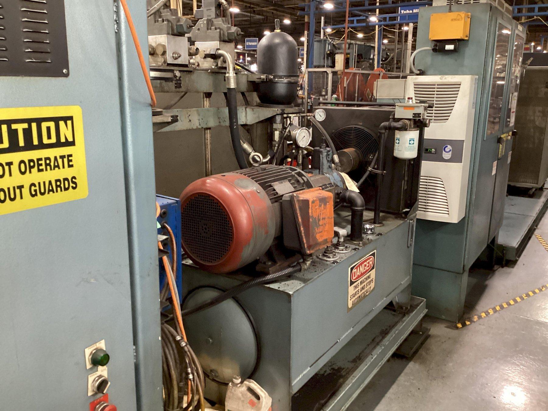 2009 3/8" T&H LEMONT MODEL #WU11-9 STAINLESS TUBE MILL USED 2