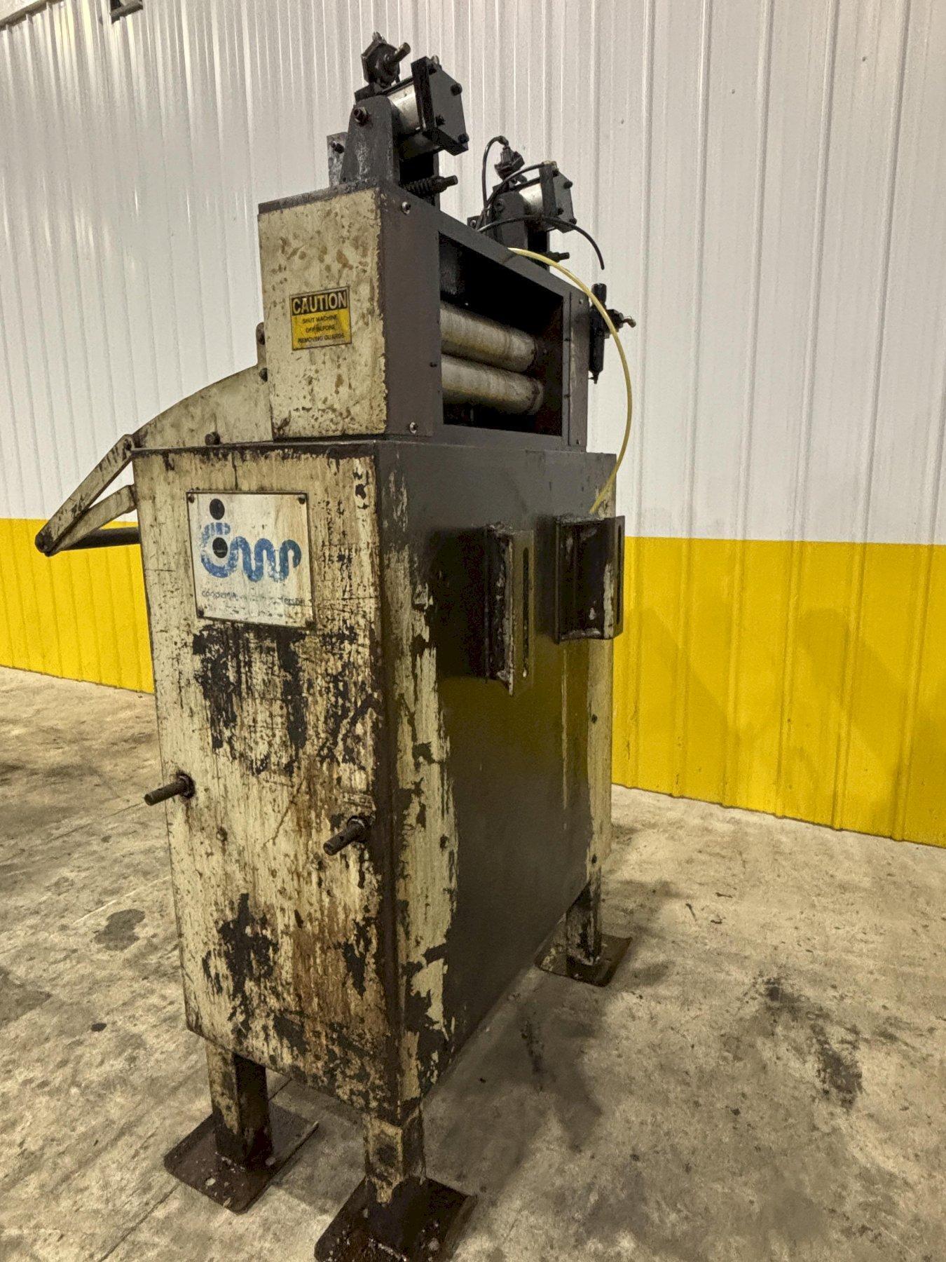18" X .187 CWP MODEL #SMX18H SERVO COIL FEEDER & SERVOMASTER 3 CONTROL USED 5
