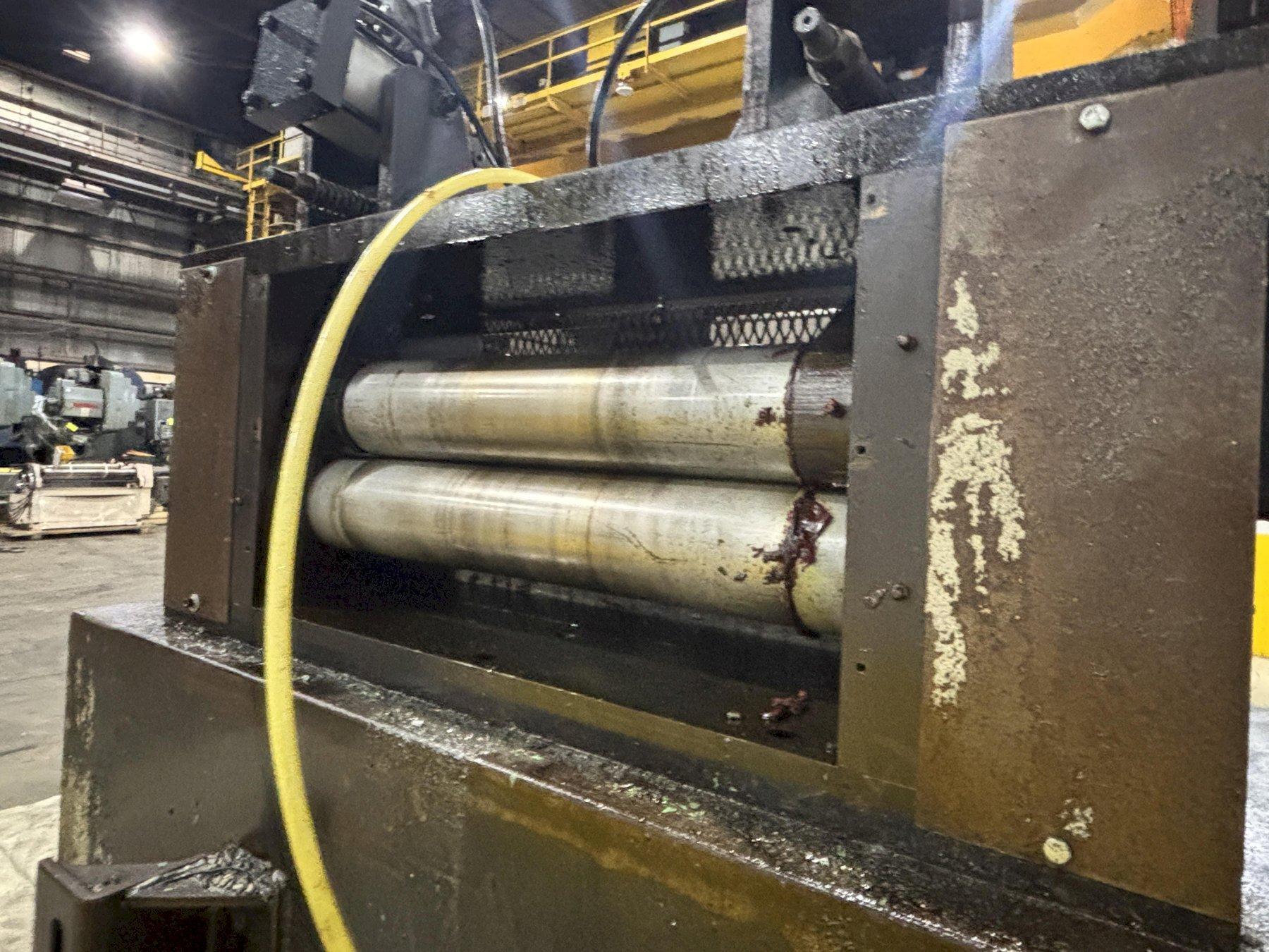 18" X .187 CWP MODEL #SMX18H SERVO COIL FEEDER & SERVOMASTER 3 CONTROL USED 7
