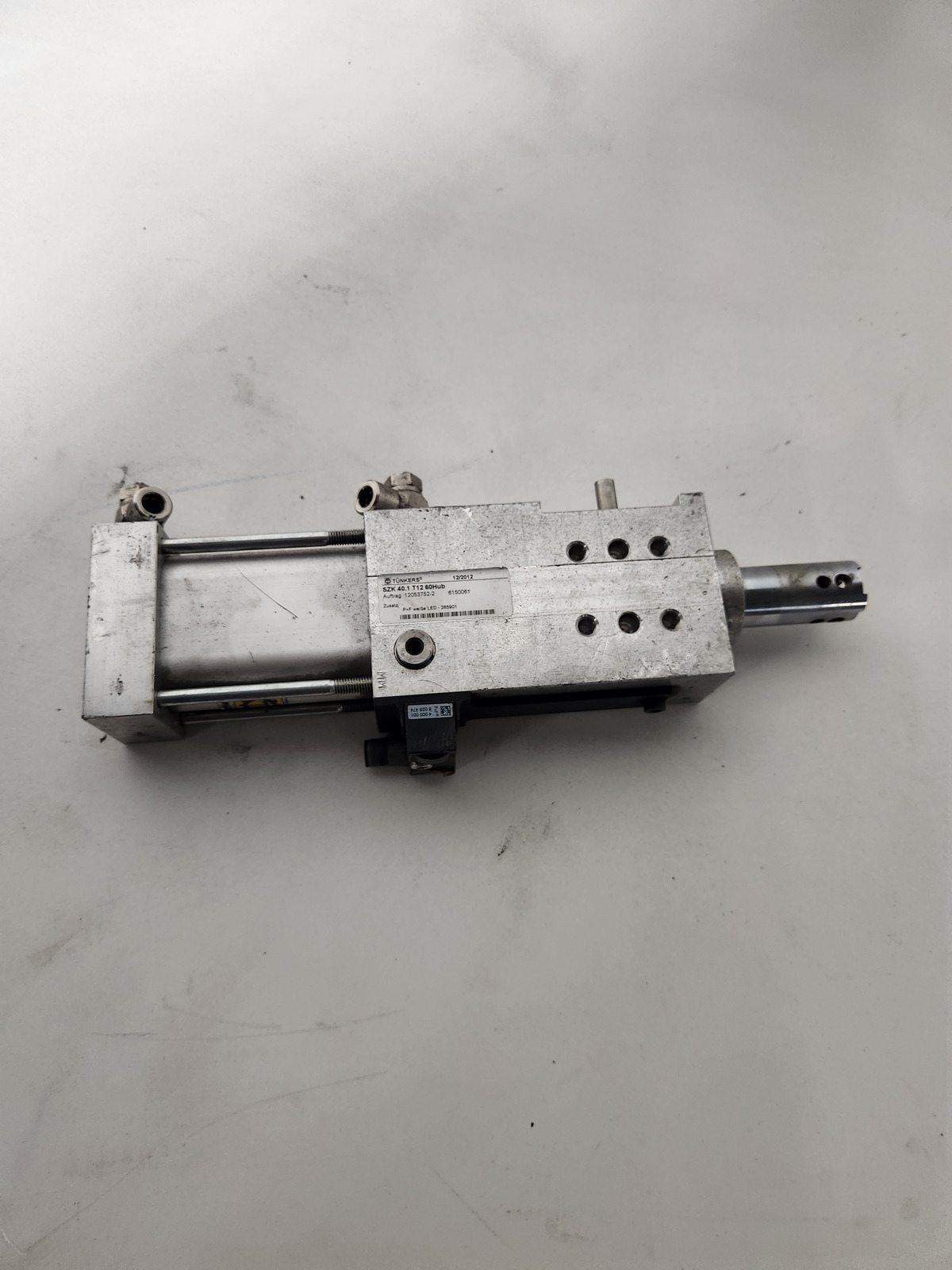 Tünkers SZK 40.1 T12 60Hub Pneumatic Cylinder USED 0