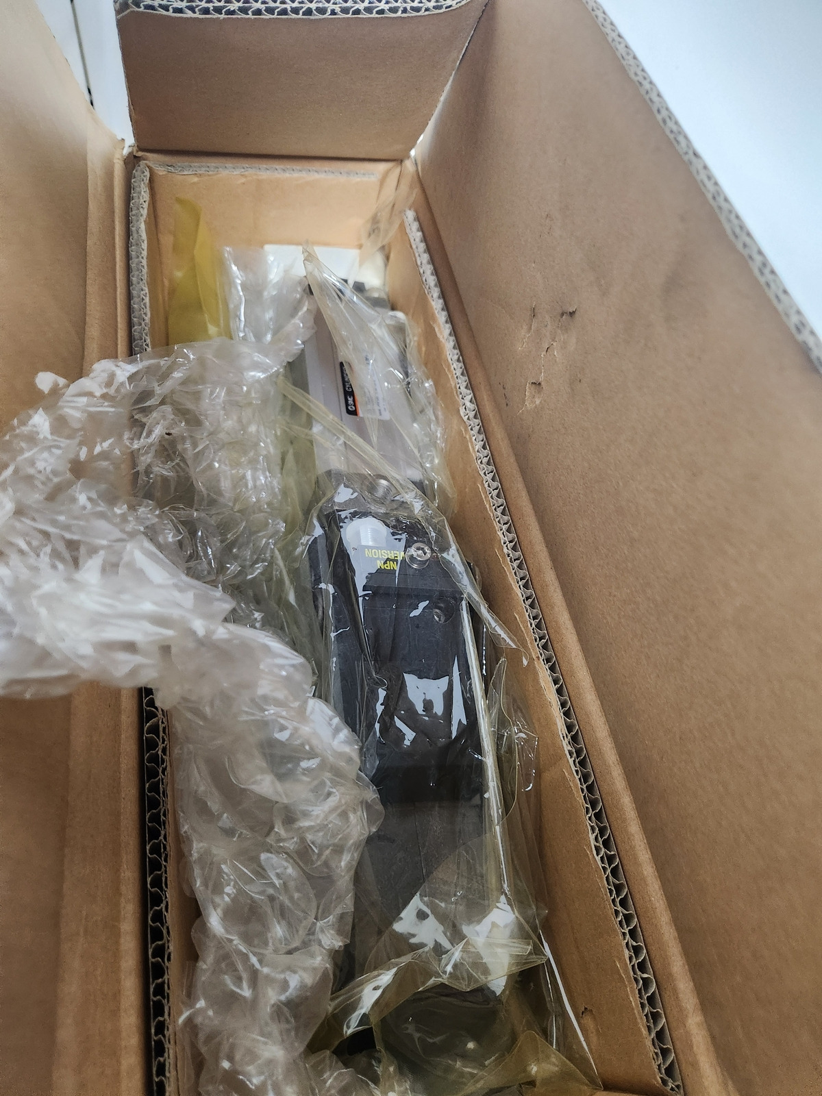 SMC CKZ1N63-60LX167USB-CA007 SLIM LINE POWER CLAMP NEW OPEN BOX 1