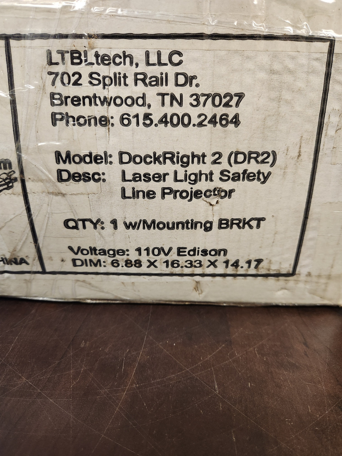 DockRight 2 DR2 Laser Light Safety Line Projector NEW 1
