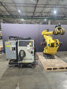 FANUC M-900iA/260L Complete w/ R-30iA Controller and WTC Weld Controls USED