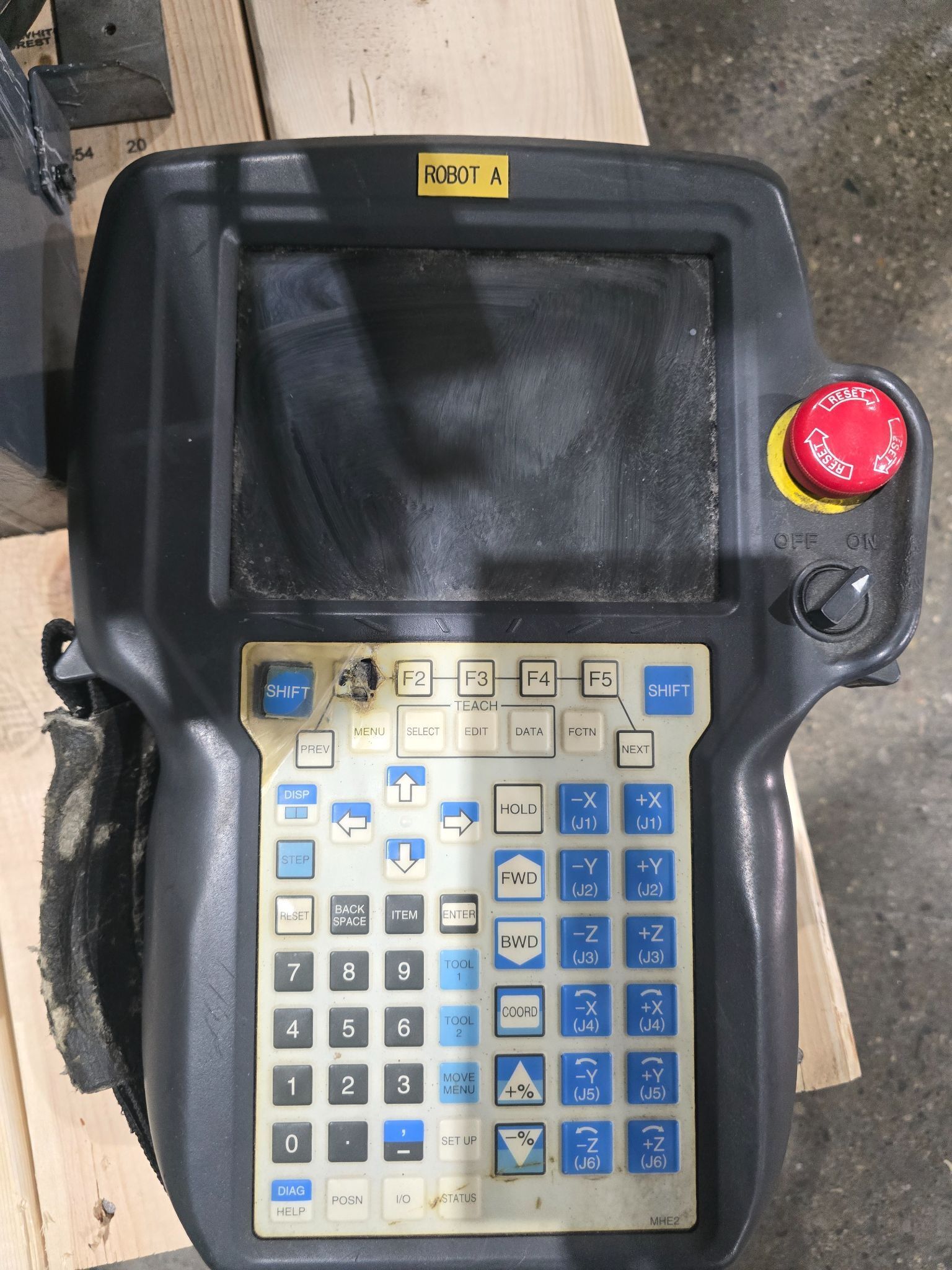 FANUC R2000IB/175L ROBOT ONLY DAMAGED CONNECTOR USED 9