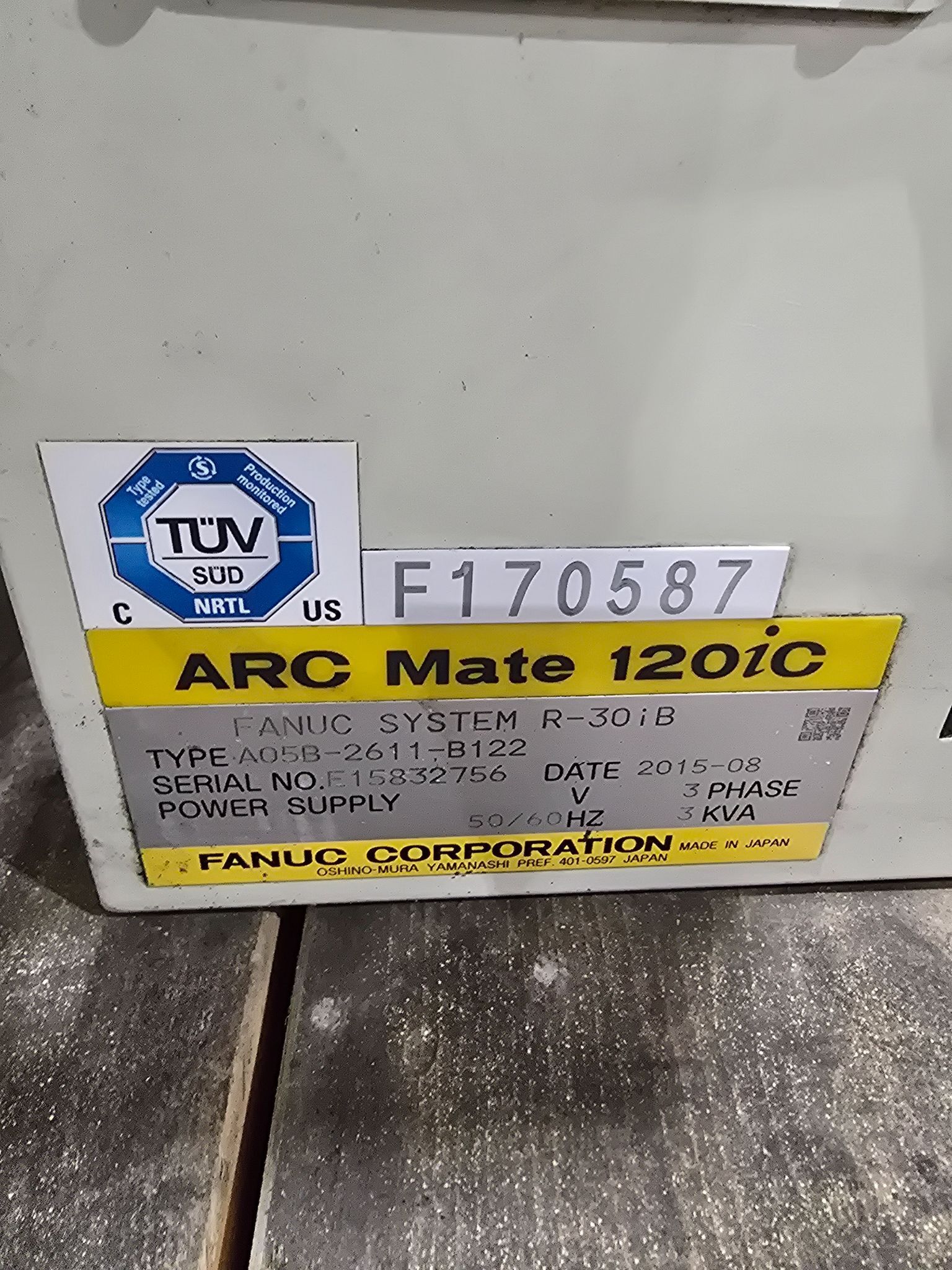 FANUC ArcMate 120iC 6‑Axis Industrial Welding Robot REFURBISHED 5