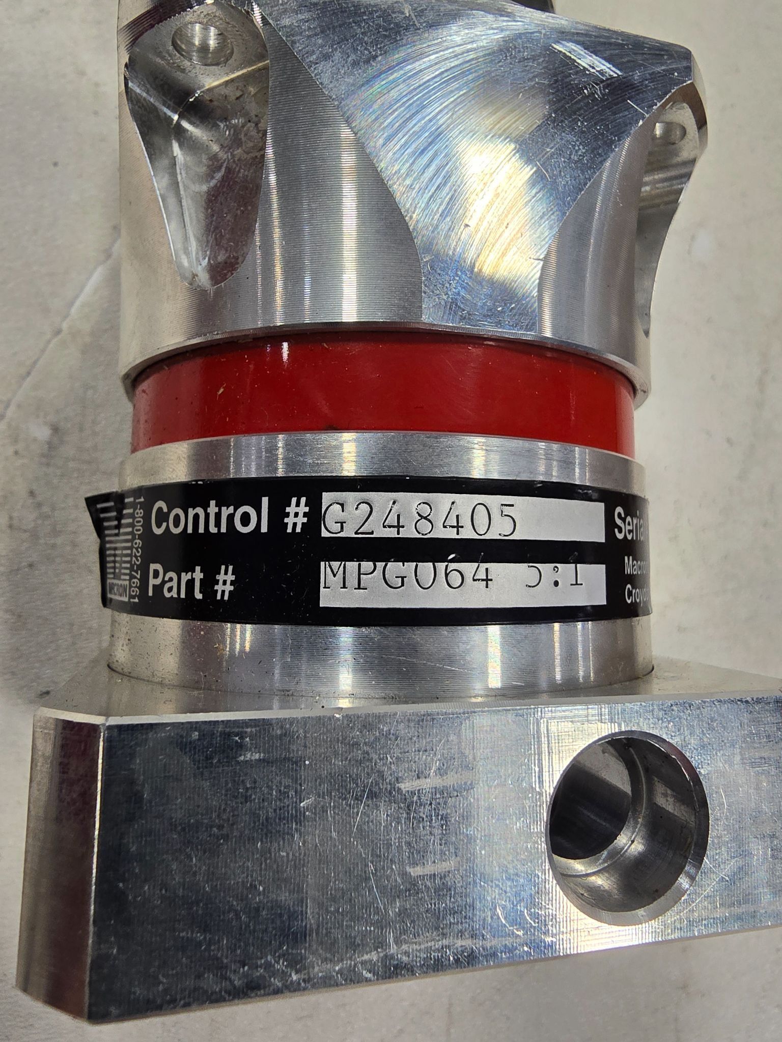 MACRON MPG064 Precision Gearbox 5:1 NEW 0