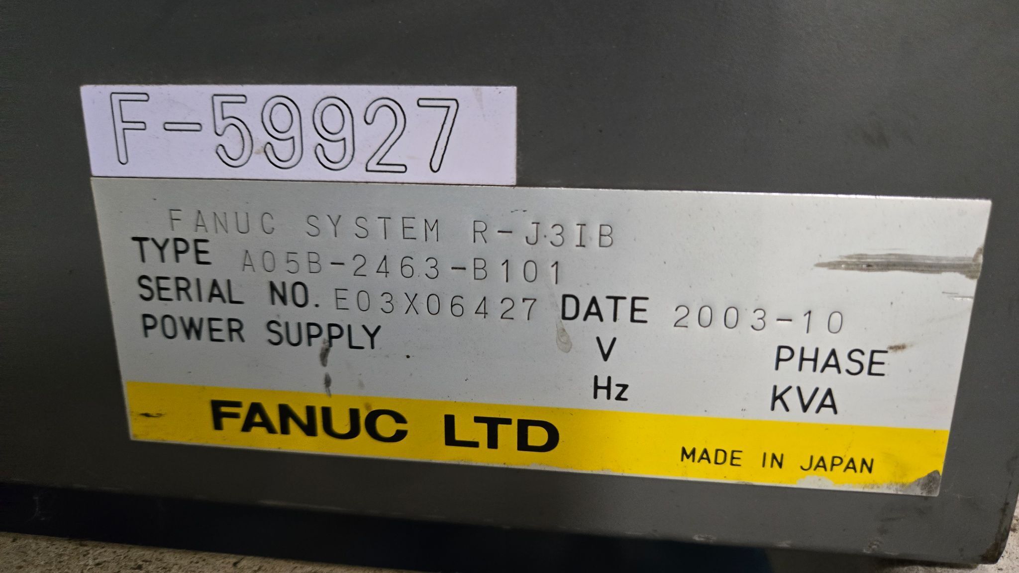 FANUC M‑16iB/20 Complete w/ R‑J3iB Controller USED 16
