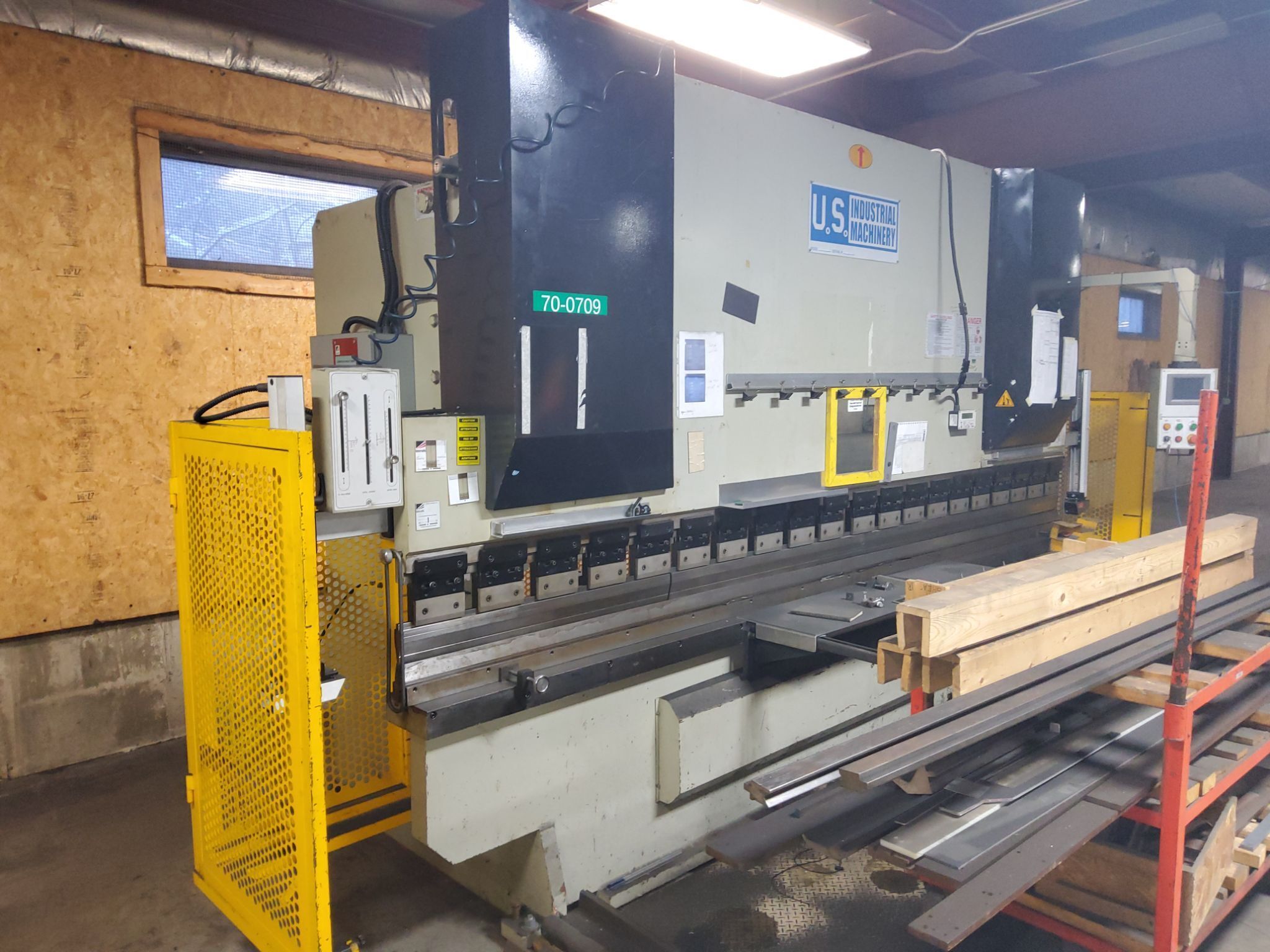U.S. INDUSTRIAL MACHINERY 155 TON X 12' CNC BRAKE PRESS 14