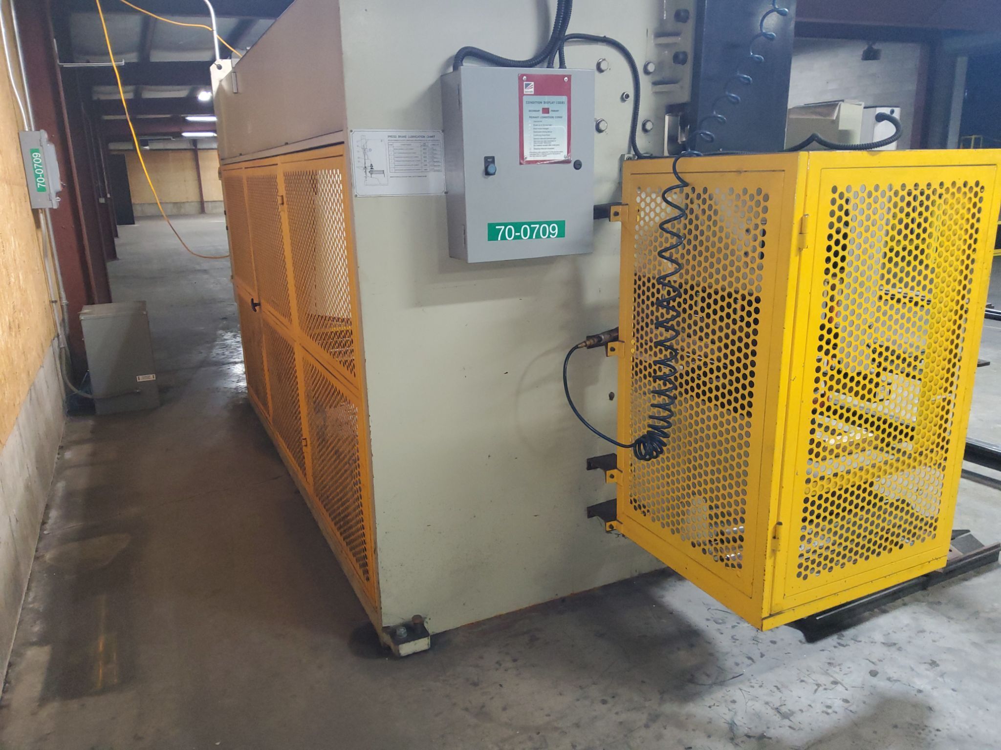 U.S. INDUSTRIAL MACHINERY 155 TON X 12' CNC BRAKE PRESS 7