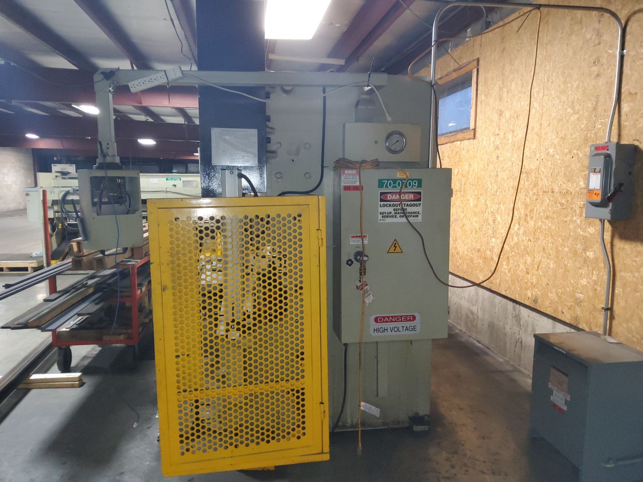 U.S. INDUSTRIAL MACHINERY 155 TON X 12' CNC BRAKE PRESS 8