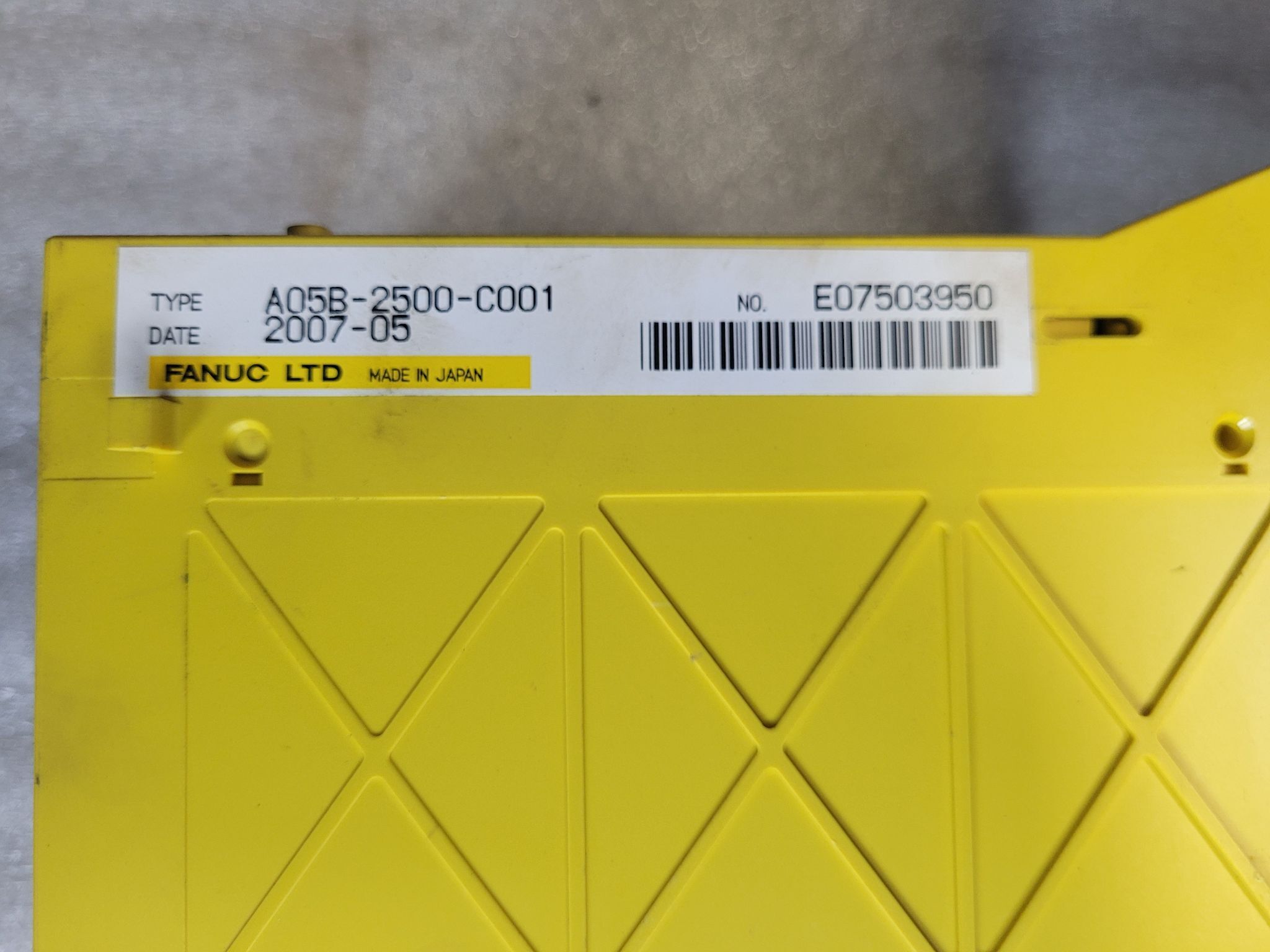 FANUC A05B‑2500‑C001 PSU Enclosure USED 3