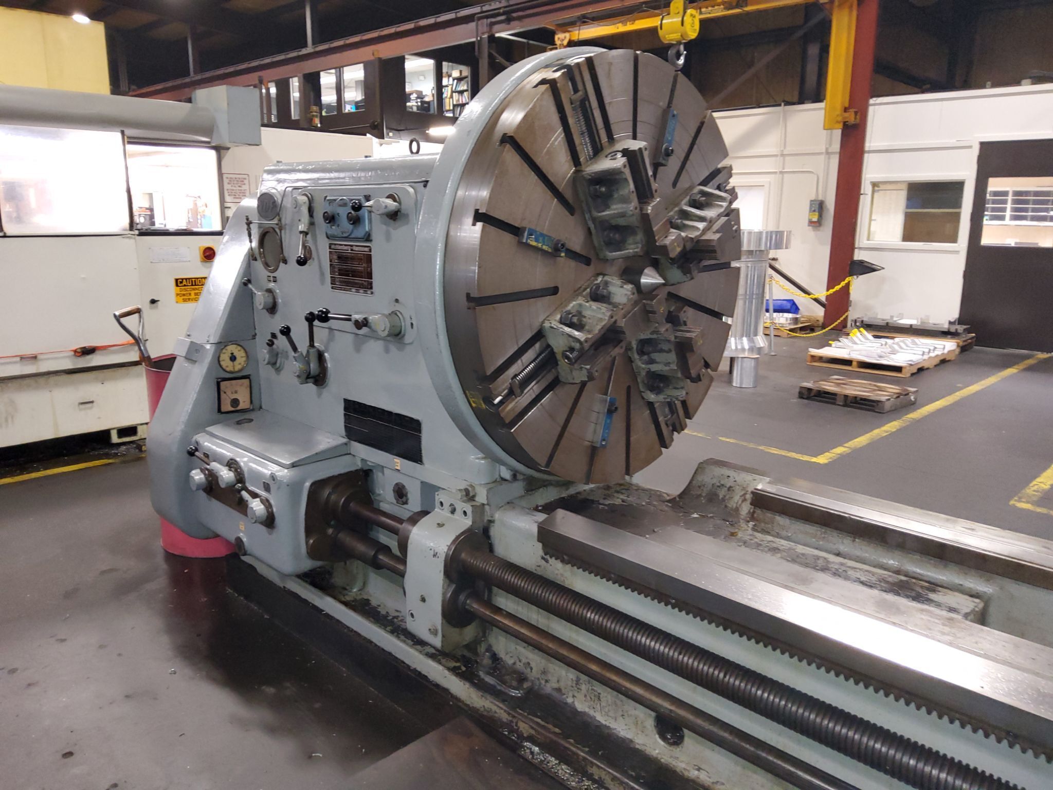 WOHLENBERG HANNOVER ENGINE LATHE 3