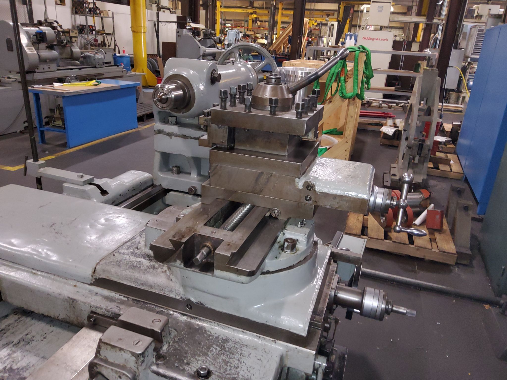 WOHLENBERG HANNOVER ENGINE LATHE 4
