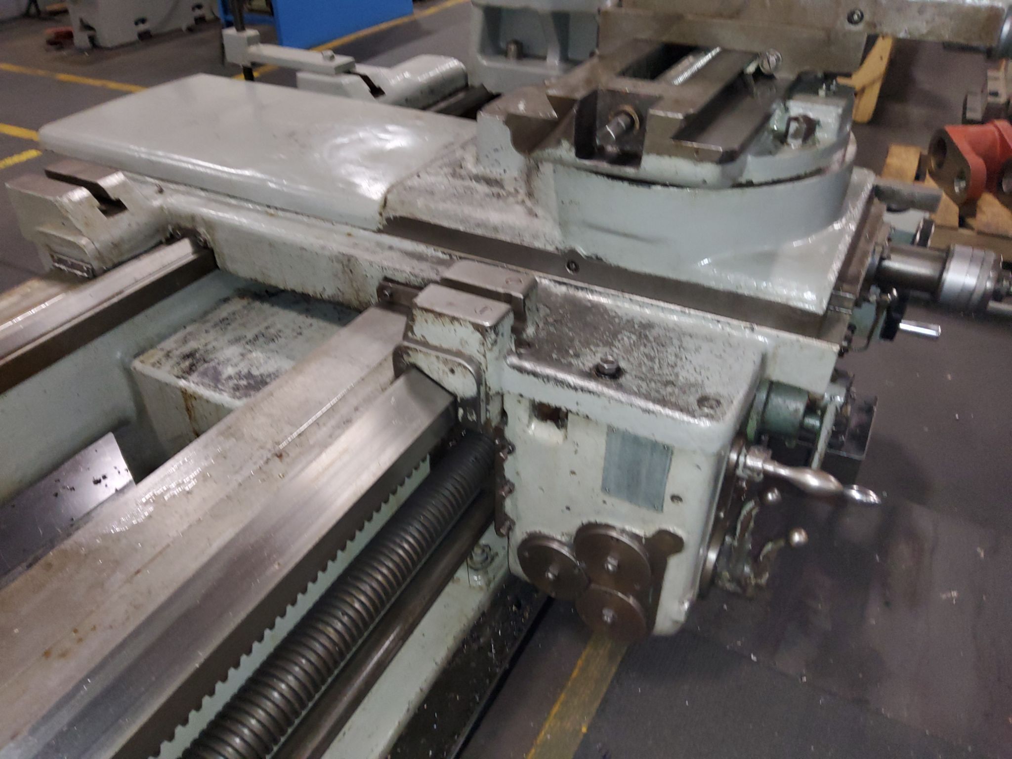 WOHLENBERG HANNOVER ENGINE LATHE 5