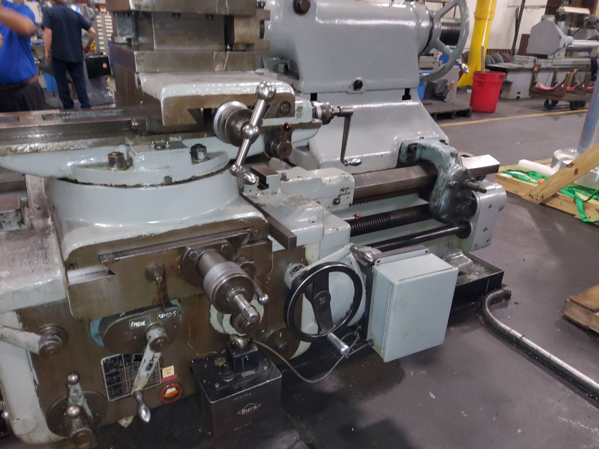 WOHLENBERG HANNOVER ENGINE LATHE 6