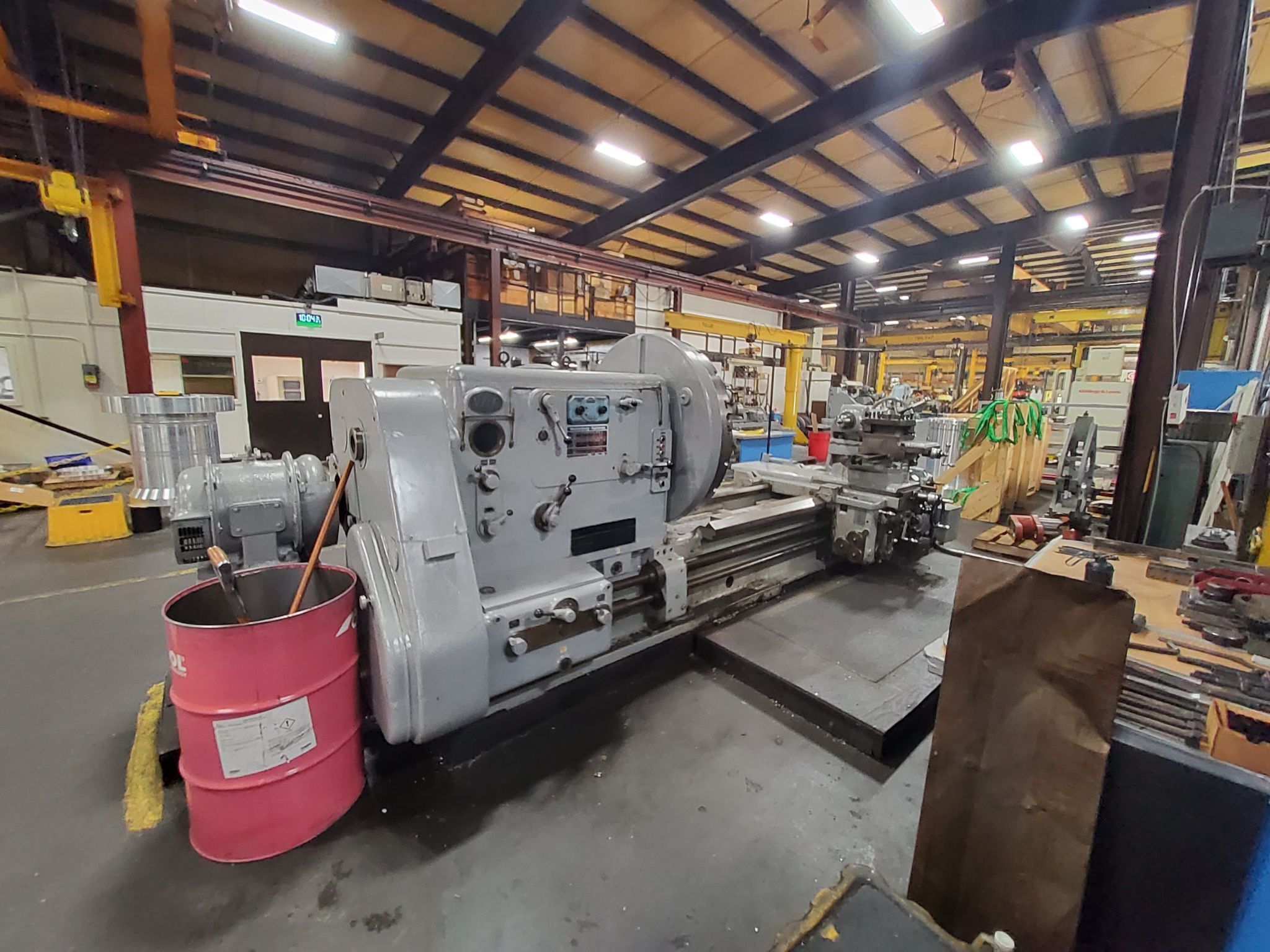 WOHLENBERG HANNOVER ENGINE LATHE 15