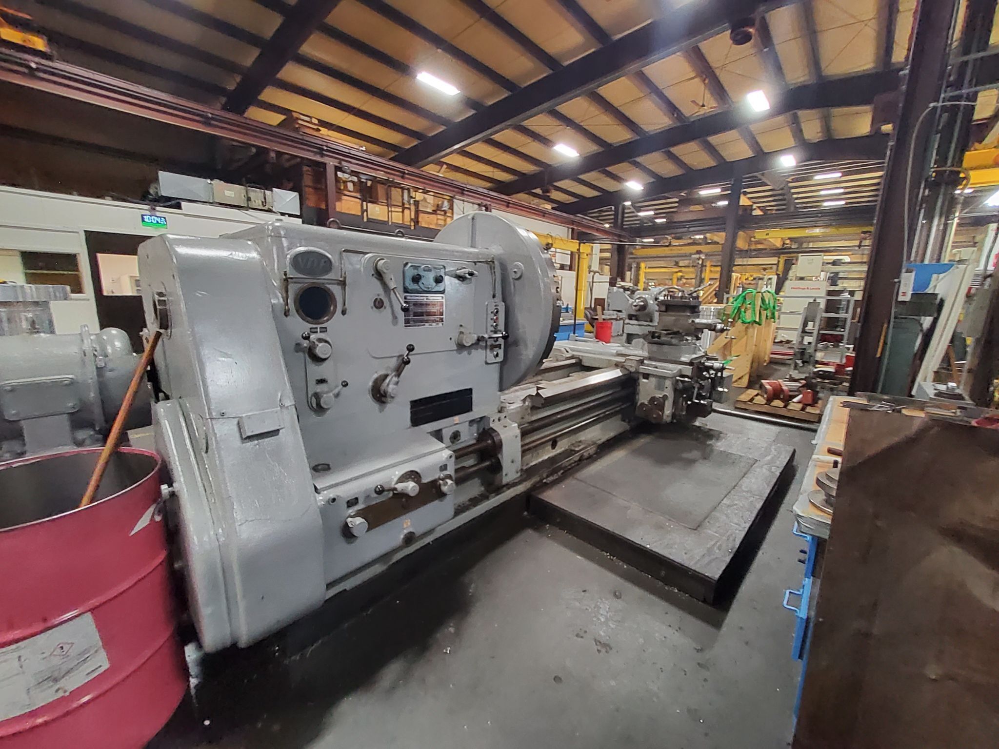 WOHLENBERG HANNOVER ENGINE LATHE 0
