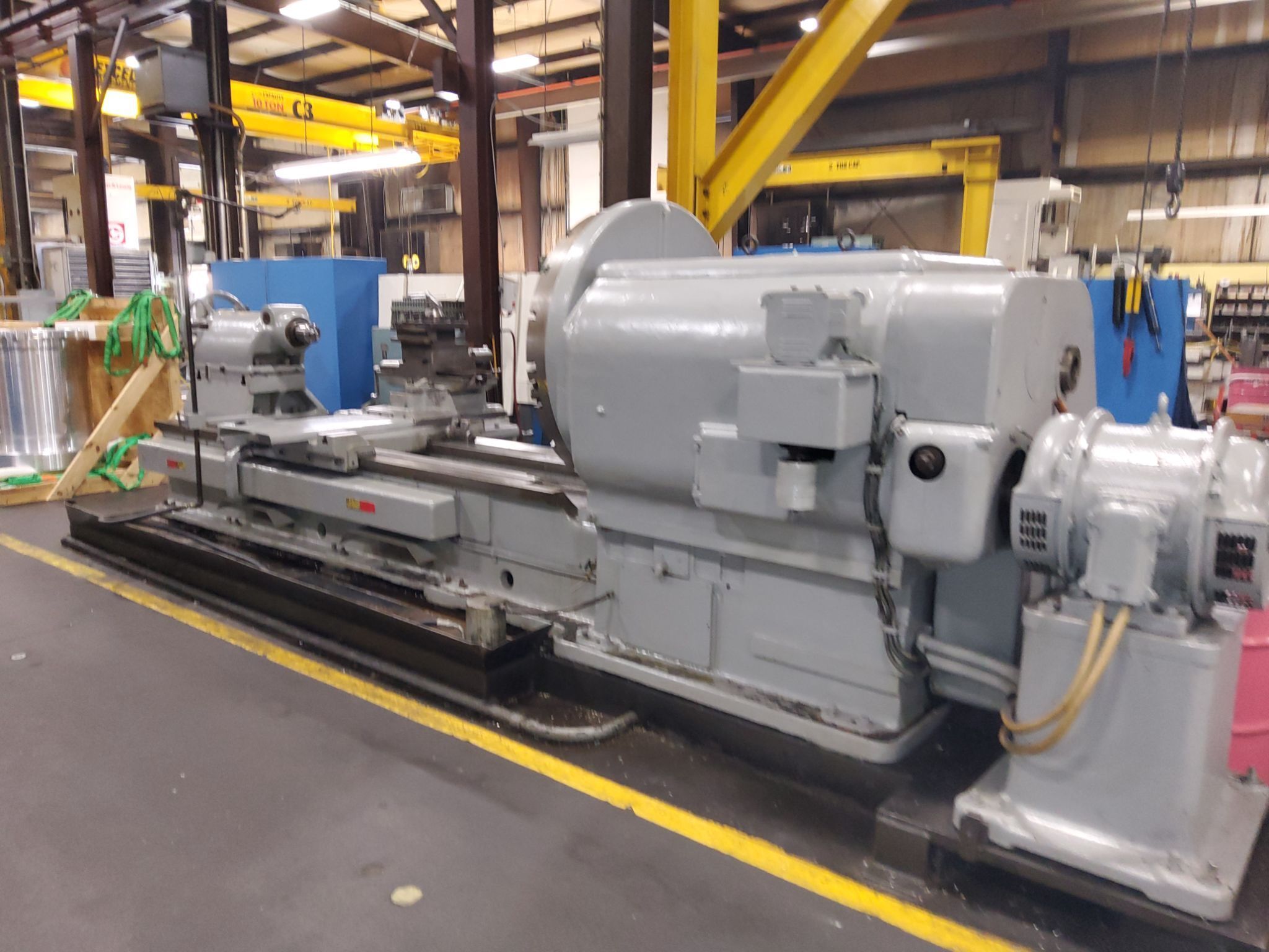 WOHLENBERG HANNOVER ENGINE LATHE 1