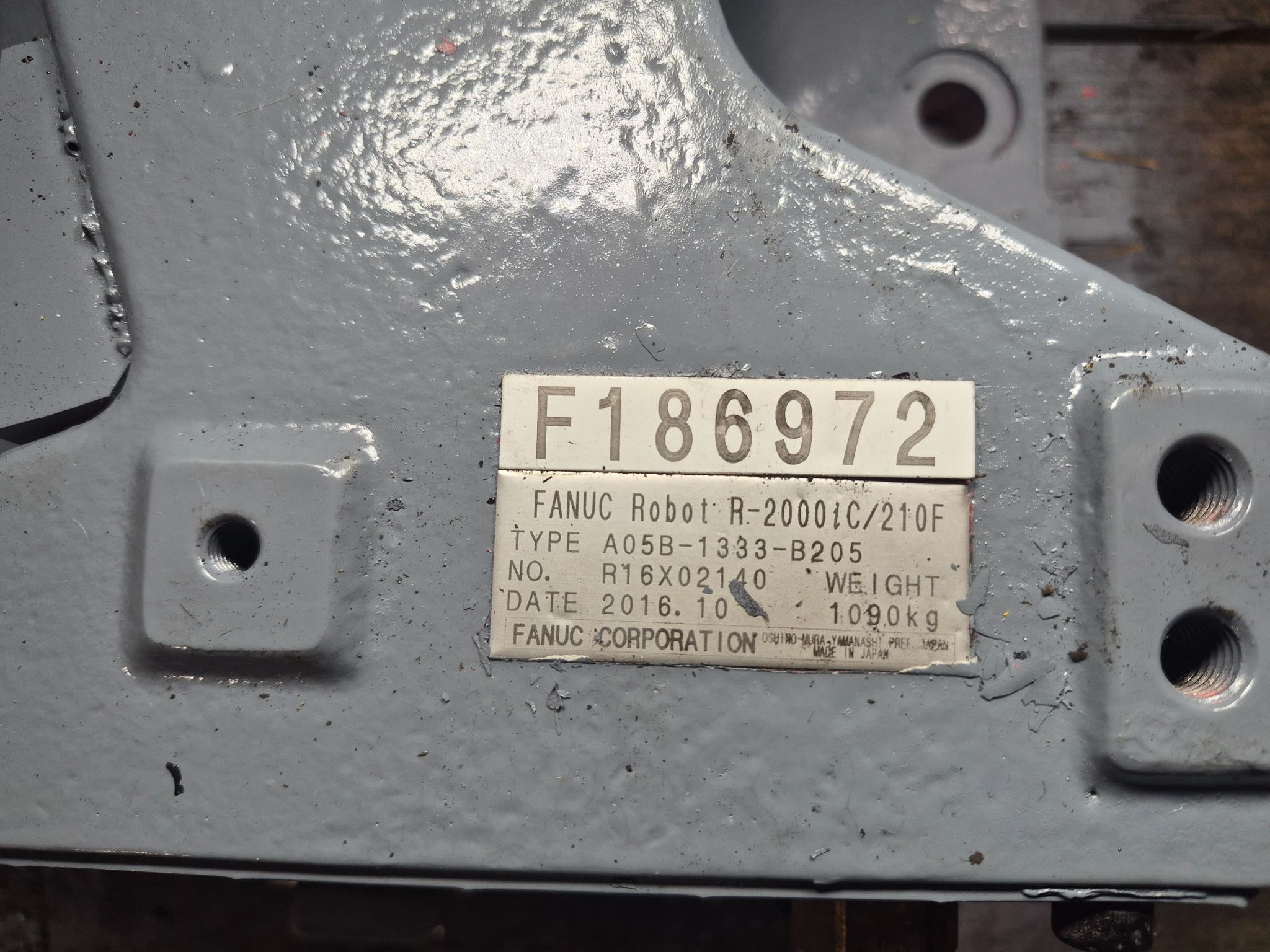 FANUC R-2000iC/210F Complete w/ R-30iB Controller REFURBISHED 17