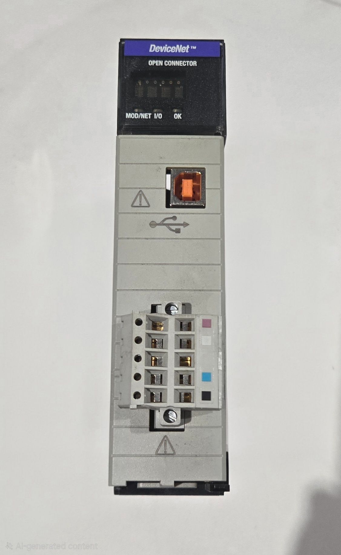 ALLEN BRADLEY 1756-DNB/D DEVICENET COMMUNICATIONS MODULE USED 0