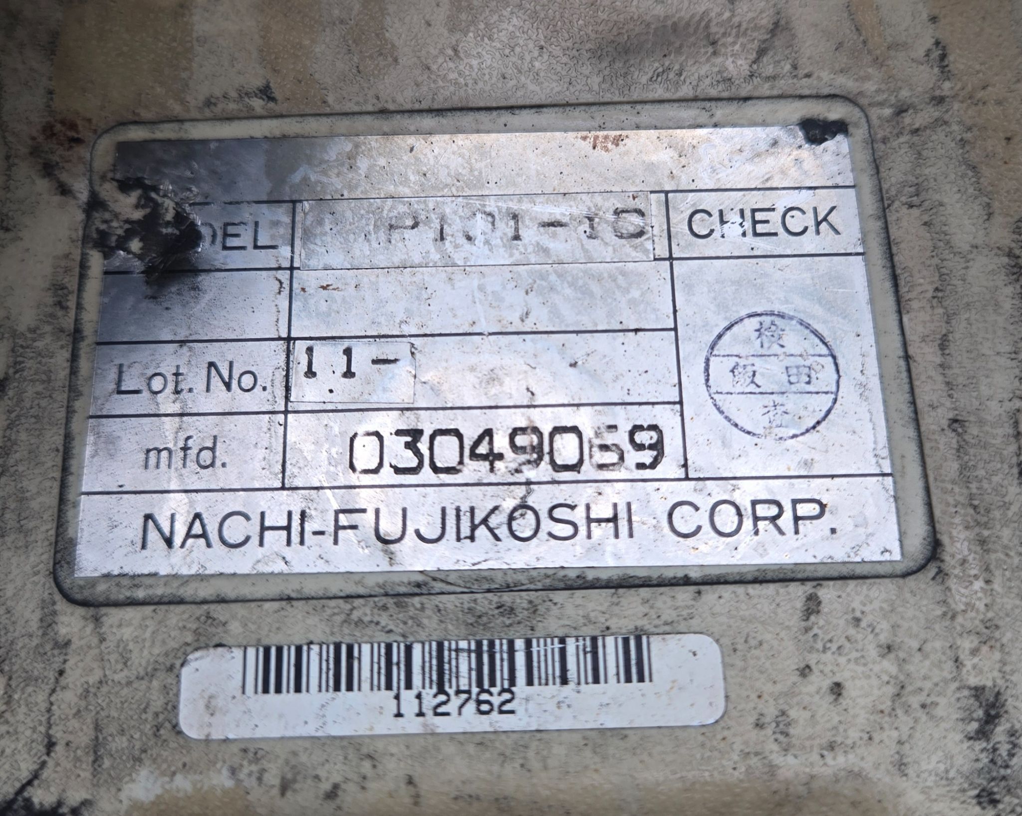 NACHI TEACH PENDANT RTP101-10 USED 5