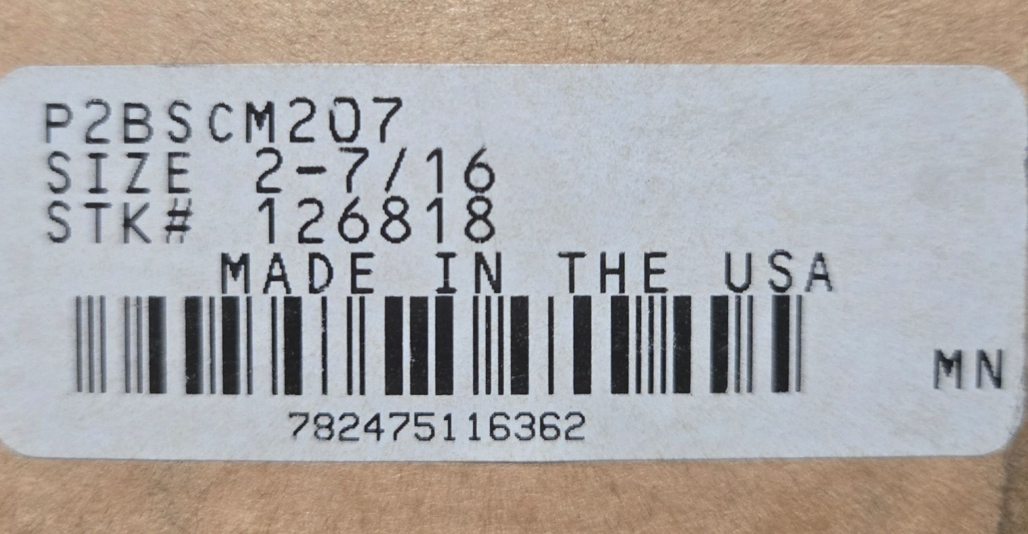 DODGE P2B‑SCM‑207 Pillow Block Bearing 2‑7/16″ Bore NEW 3