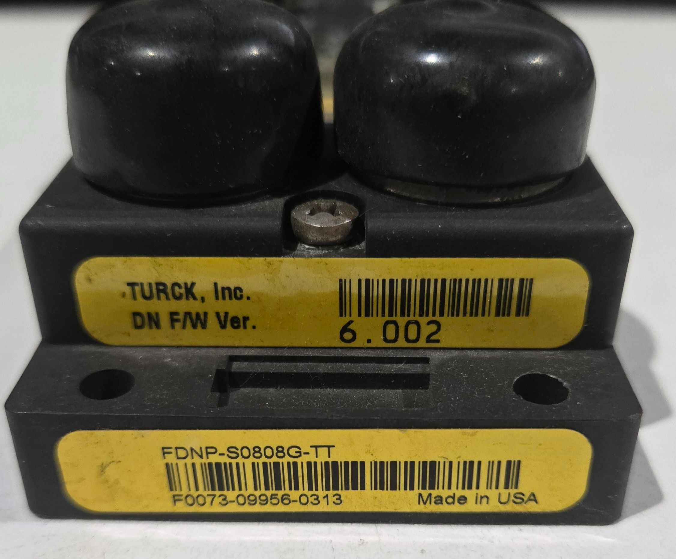 TURCK FDNP-S0808G-TT DeviceNet I/O Module 8DI/8DO 0.5A IP67 USED 2