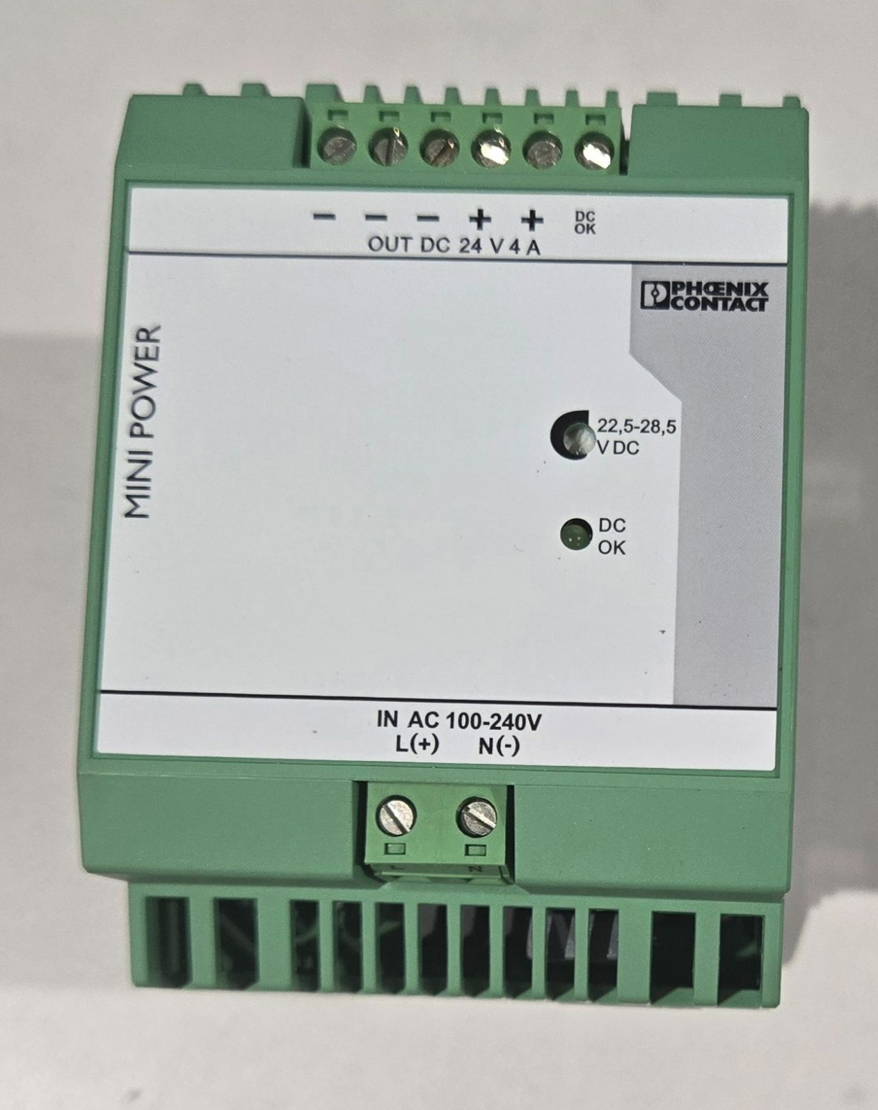PHOENIX CONTACT MINI‑PS‑100‑240AC/24DC/4 Power Supply NEW 0