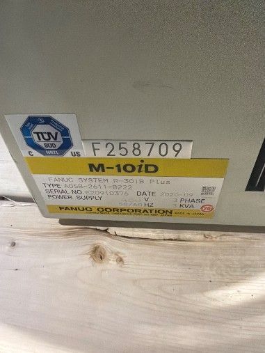 FANUC M‑10iD/12 Complete w/ R‑30iB Plus Controller USED - Missing Pendant 11