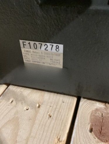 FANUC R-2000iB/100P Complete w/ R-30iA Controls USED - No Pendant 12