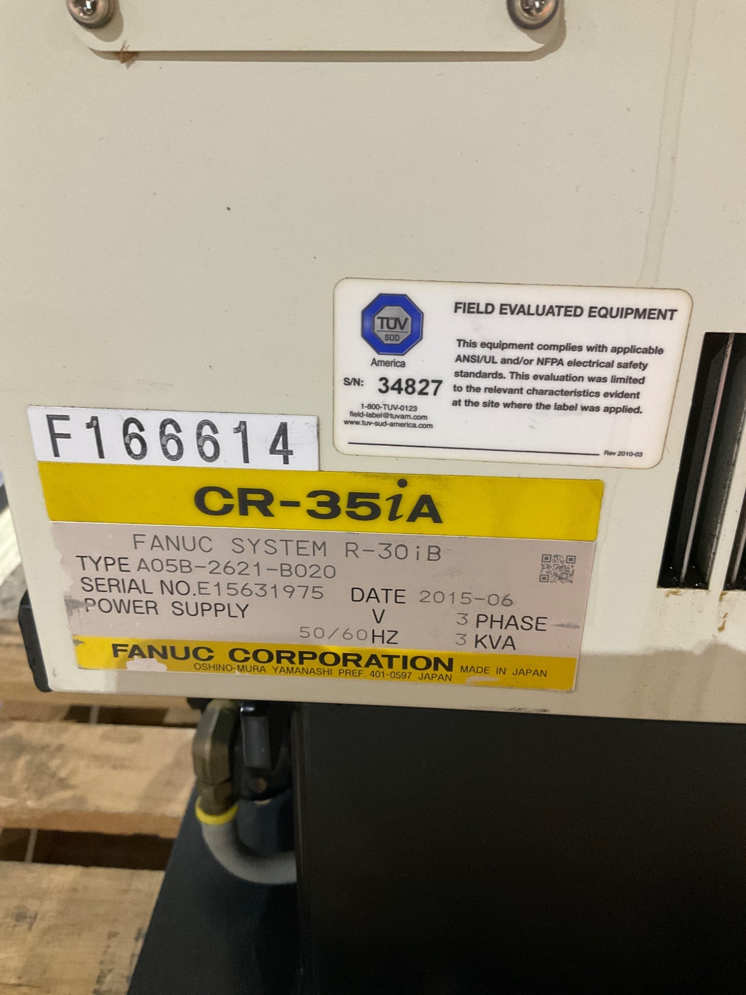 FANUC CR-35IA COBOT Complete W/ R-30IB Controller and EOA Vision System 4