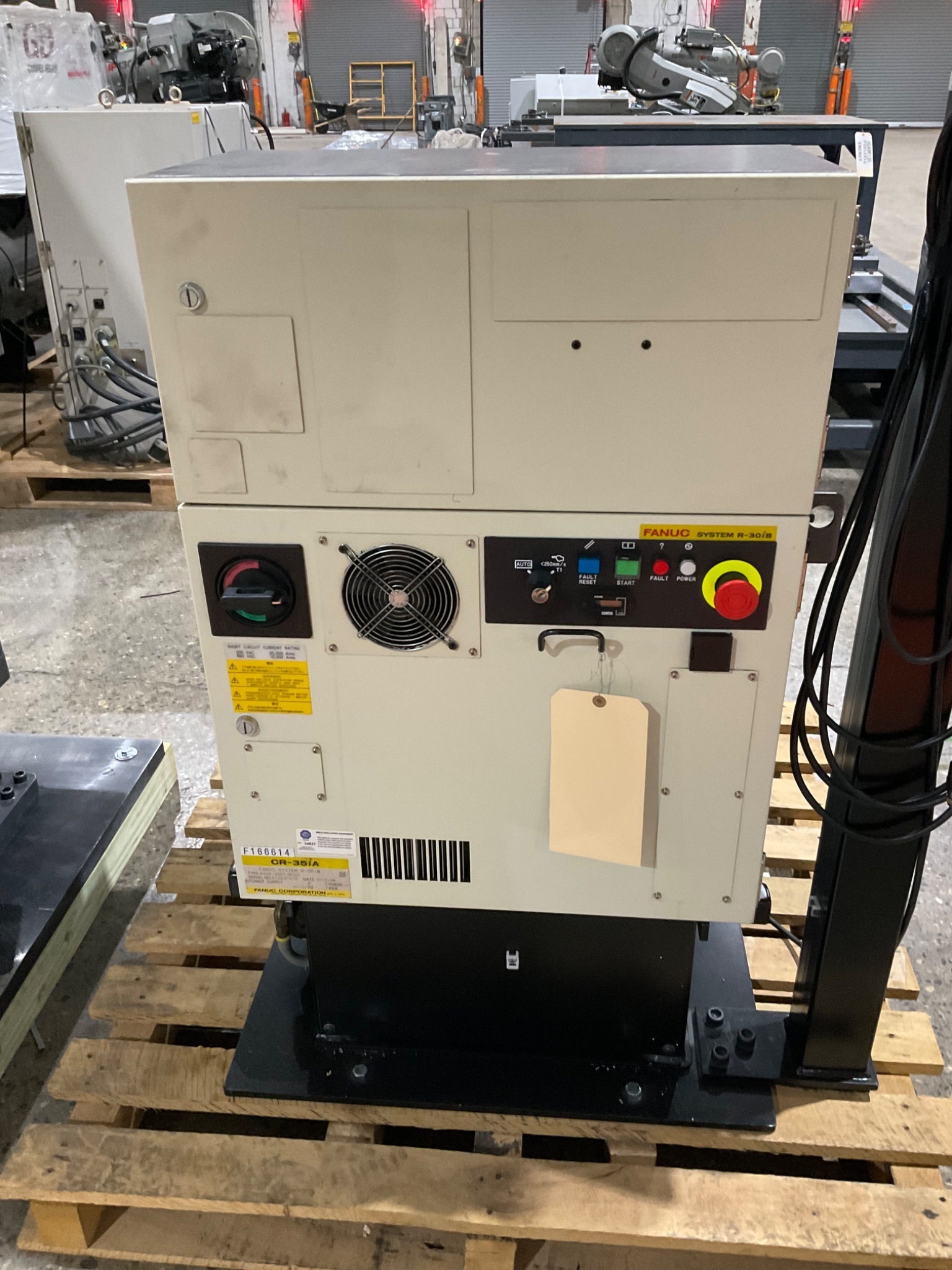FANUC CR-35IA COBOT Complete W/ R-30IB Controller and EOA Vision System 14