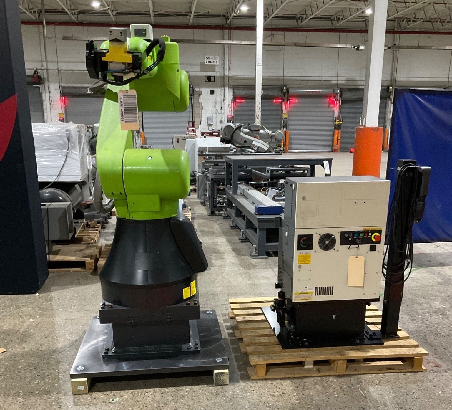 FANUC CR-35IA COBOT Complete W/ R-30IB Controller and EOA Vision System 1