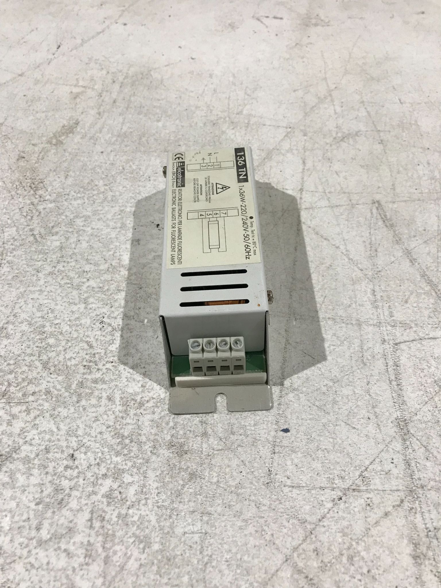 ELCOTRONIC 136 TN Electronic Ballast USED 1